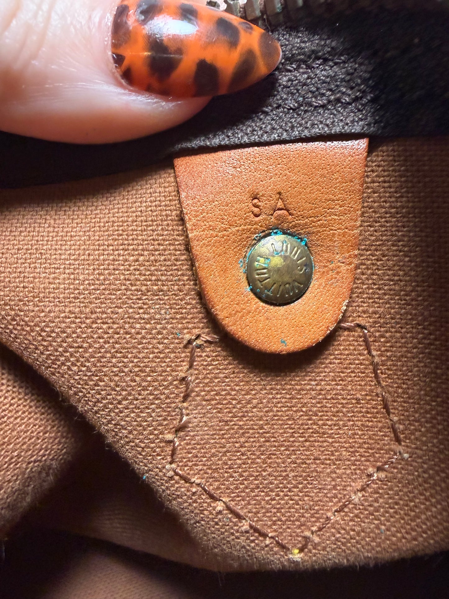Louis Vuitton Speedy 35 Monogram Vintage