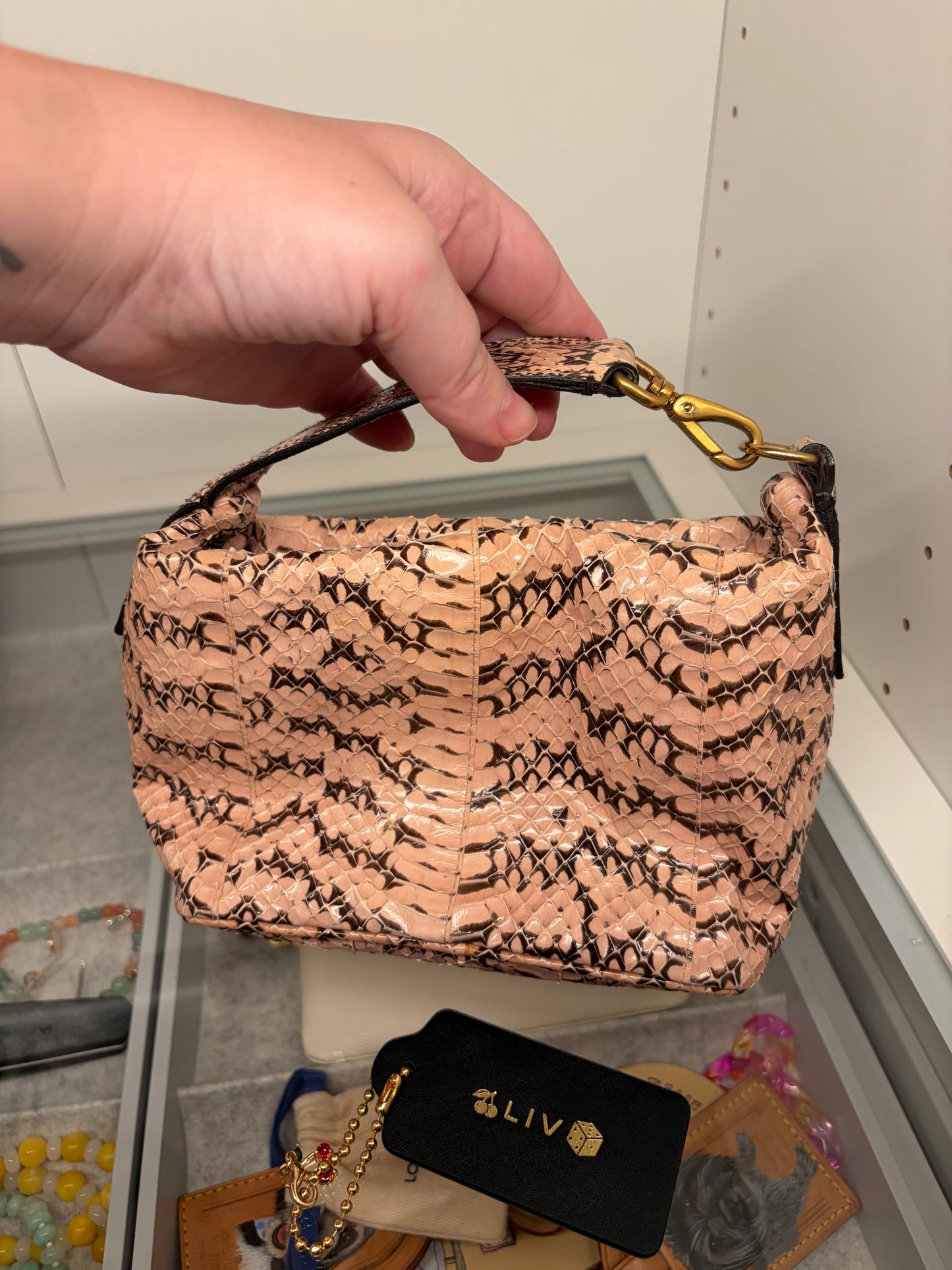 Miu Miu Python Mini Bag