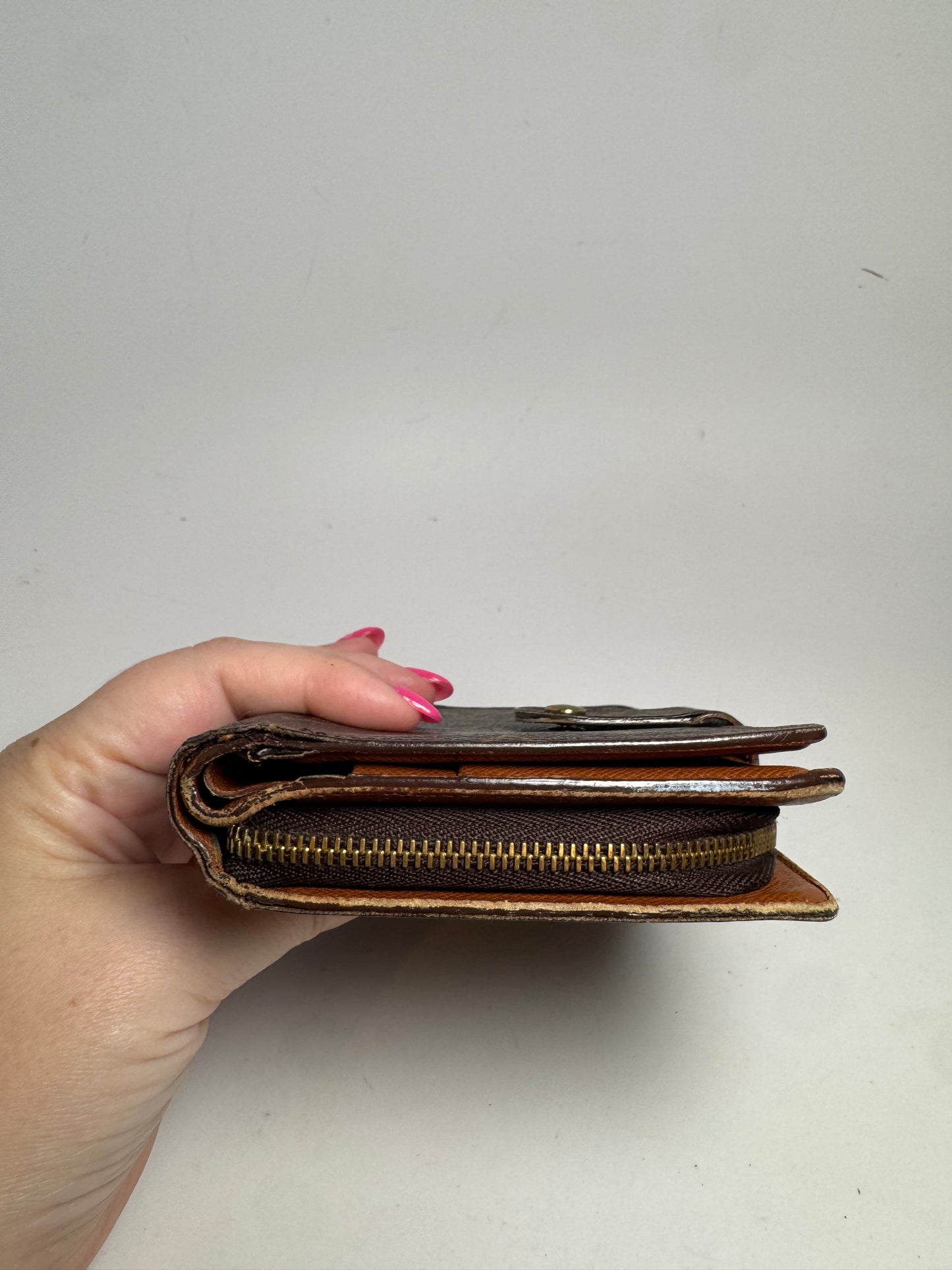 Louis Vuitton Porte Papier Passport Wallet Monogram