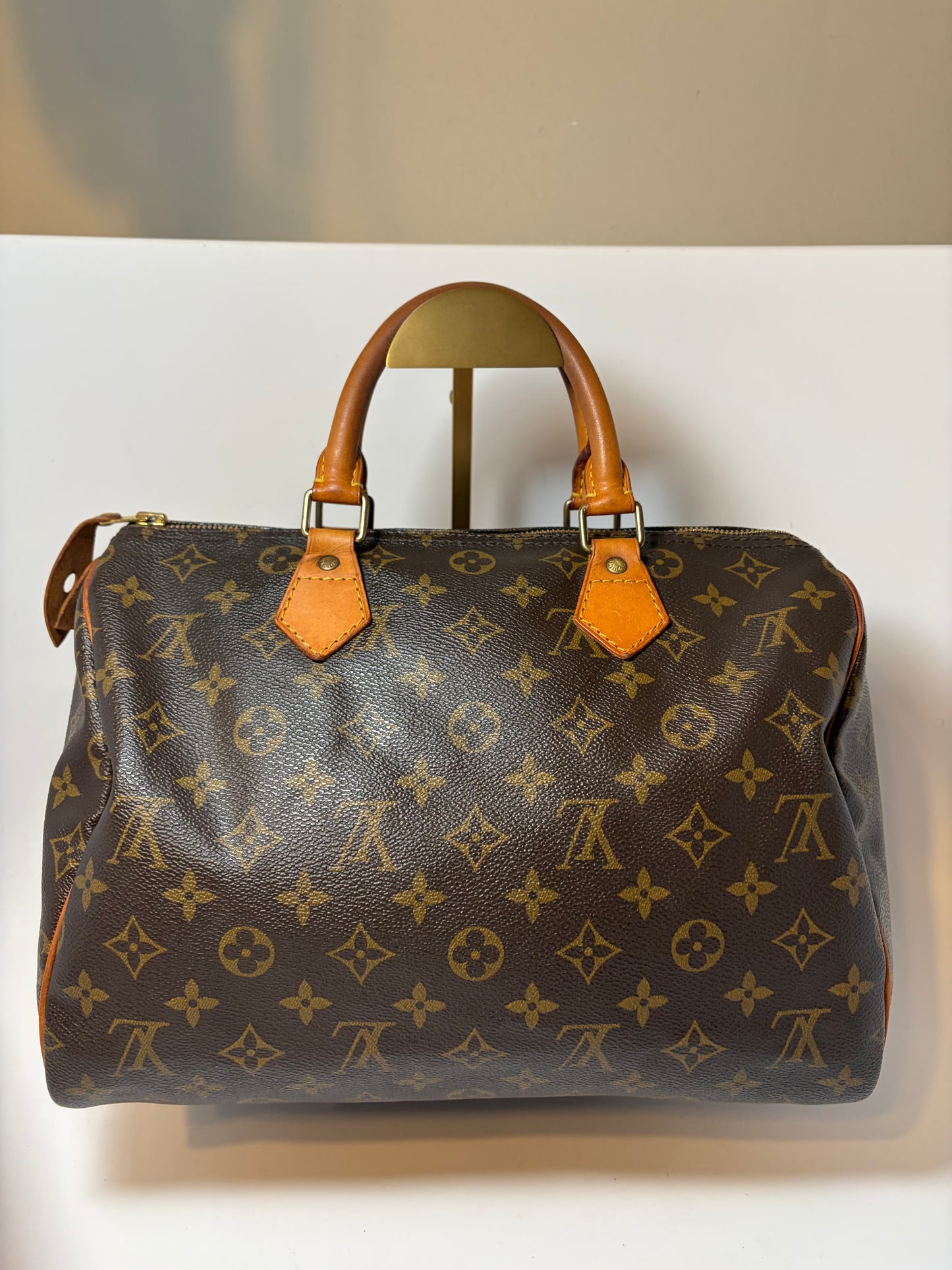 Louis Vuitton Speedy 30 Monogram, Made in France June 1993 w/Certificate of Authenticity