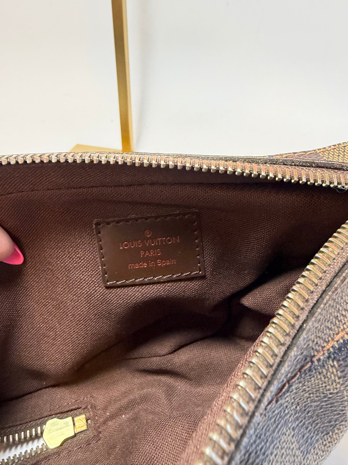 Louis Vuitton Damier Ebene Geronimo Bum Bag