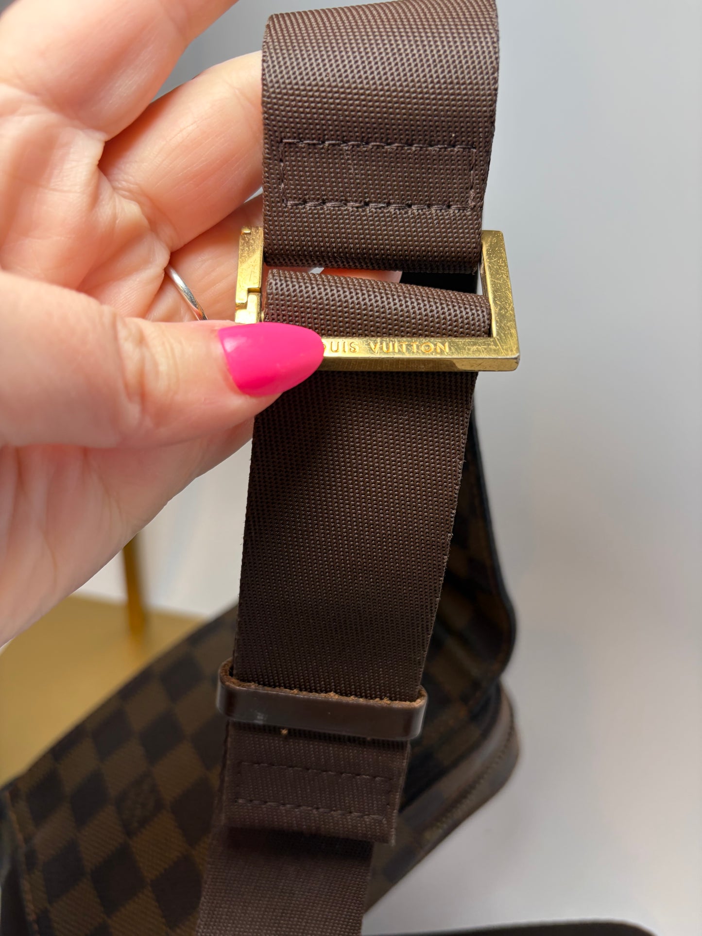 Louis Vuitton Damier Ebene Geronimo Bum Bag