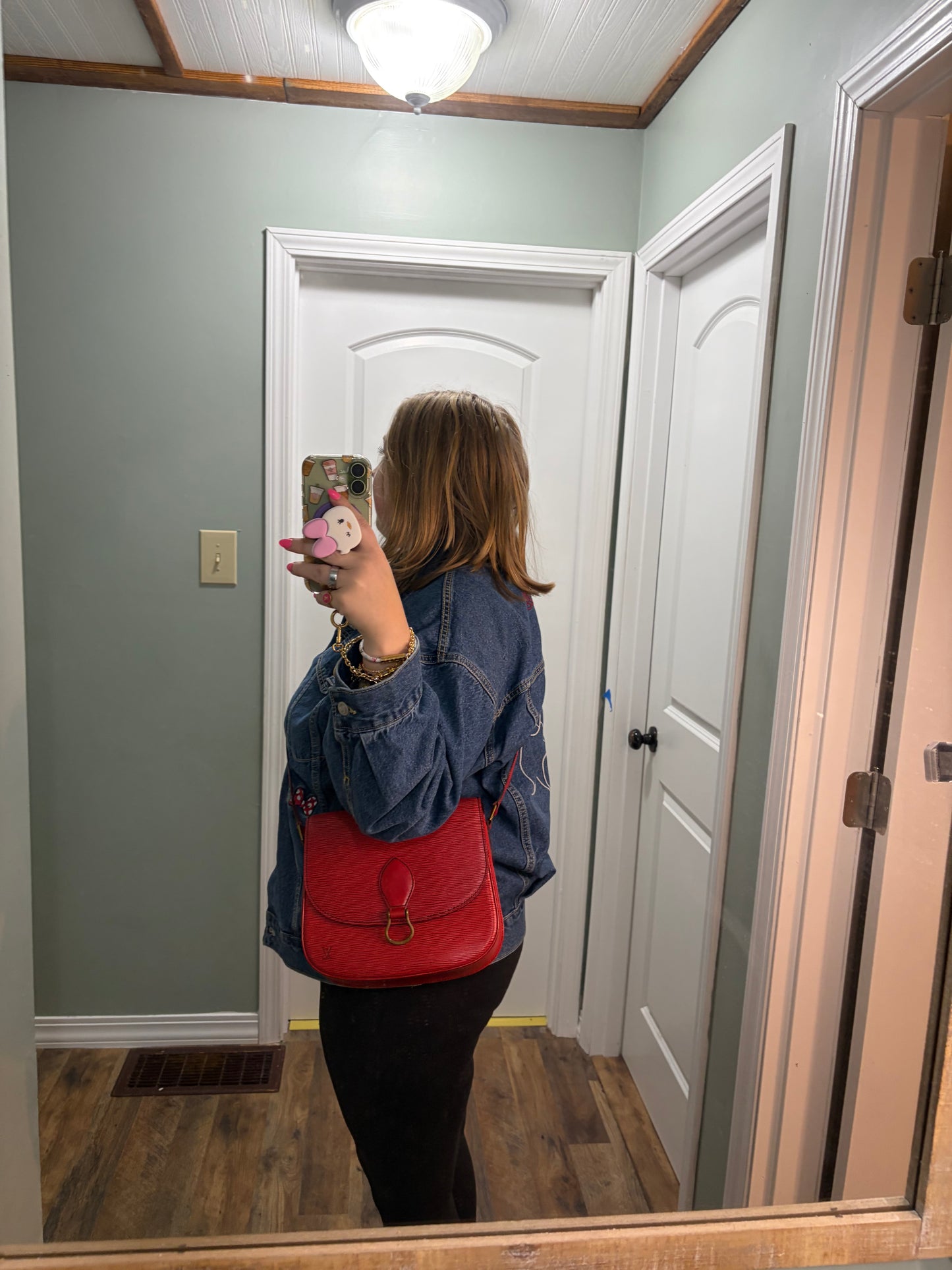 Louis Vuitton Saint Cloud GM Red Epi Leather Crossbody