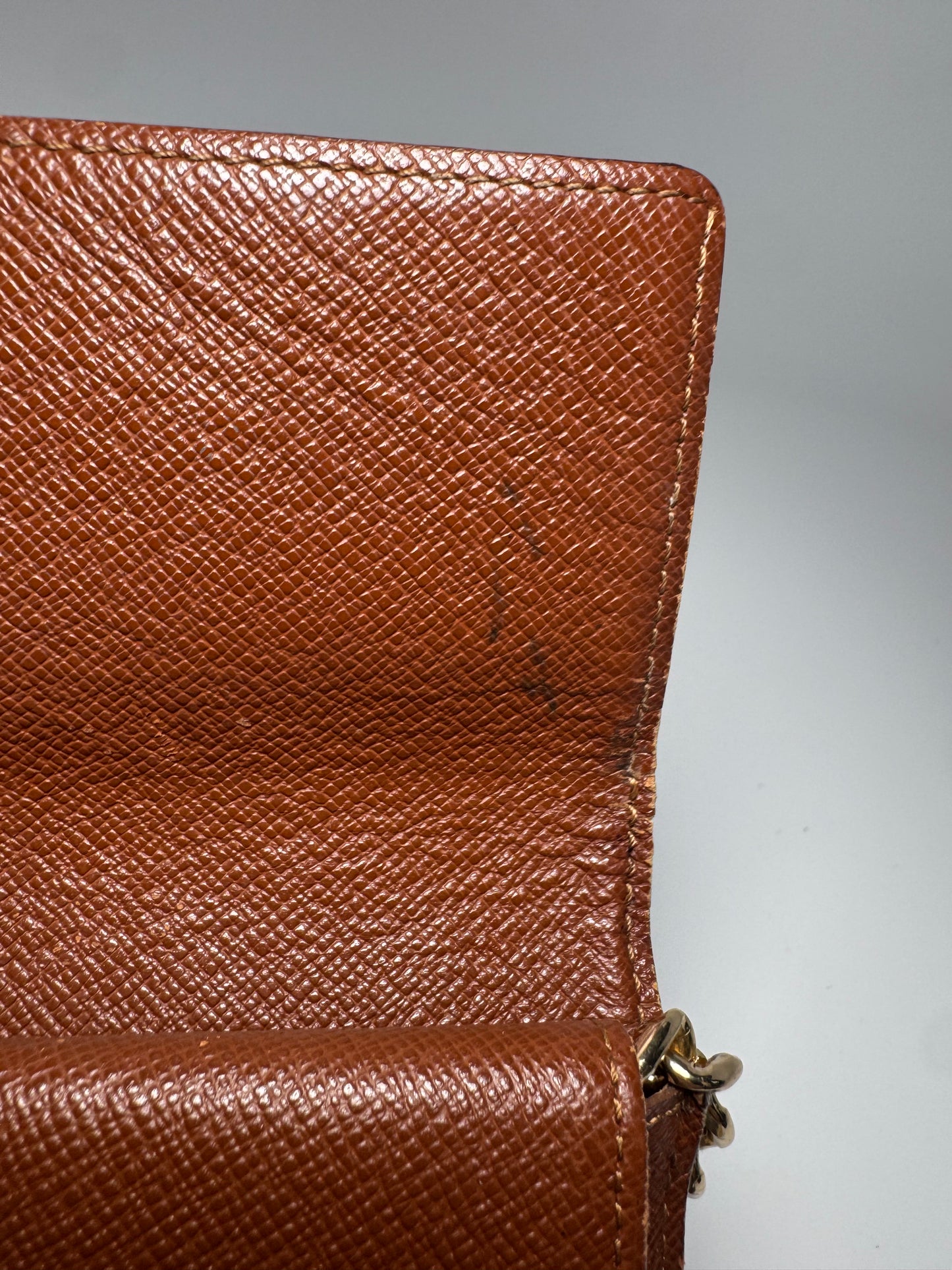 Louis Vuitton Monogram Sarah Wallet March 2000 in France- Fair condition