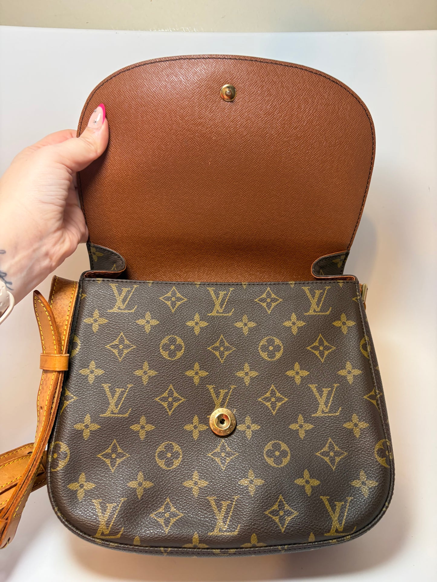 Louis Vuitton Saint Cloud GM Monogram Crossbody Vintage 1994