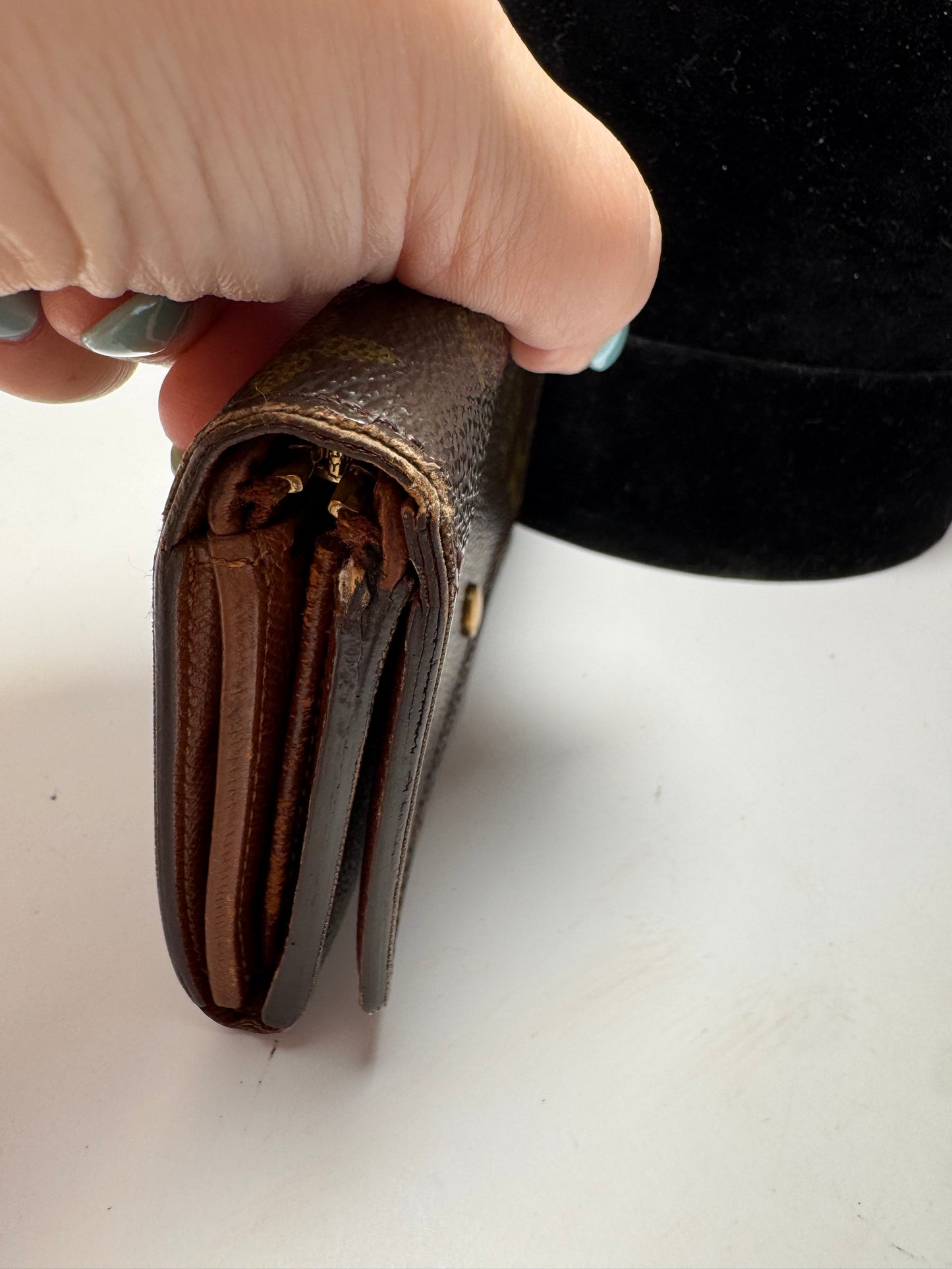 Louis Vuitton Porte Tressor Monogram Compact Wallet