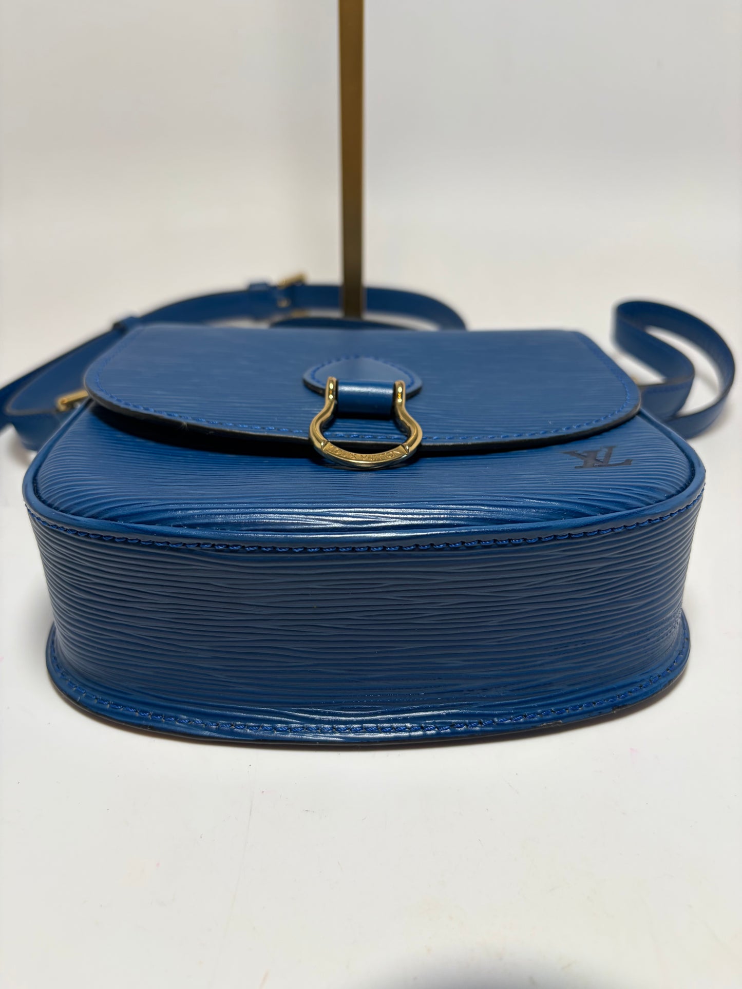 Louis Vuitton Royal Blue Epi Leather Mini Saint Cloud Crossbody
