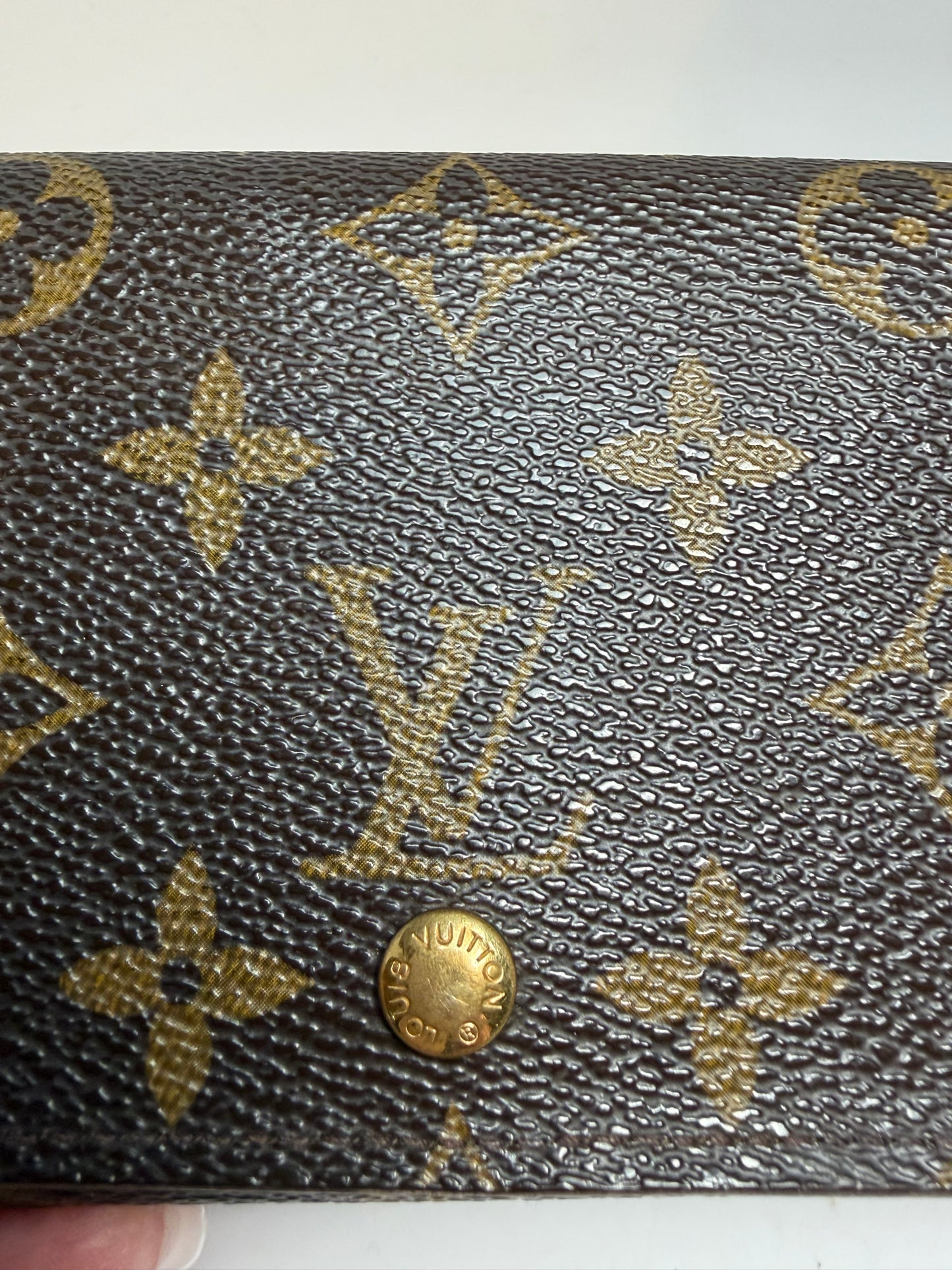 Louis Vuitton Porte-Monnaie Tressor Monogram Wallet