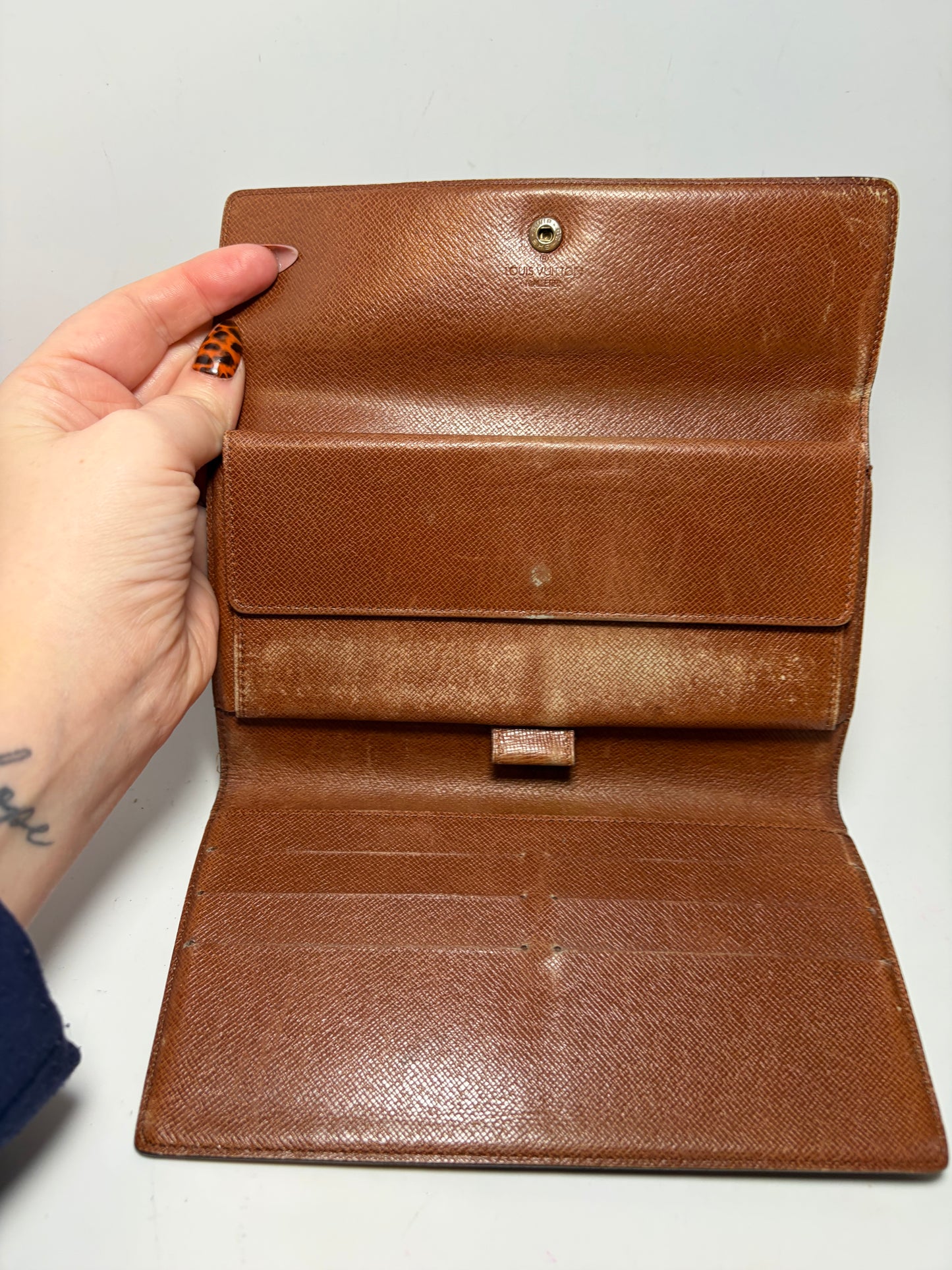 Louis Vuitton Porte Tressor International Wallet Monogram