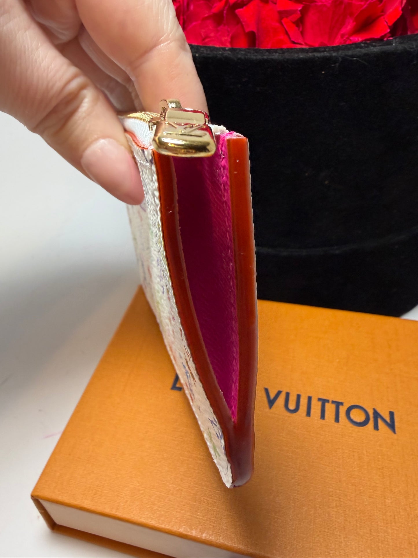 Louis Vuitton x Murakami Romy Card Holder Multicolor BRAND NEW