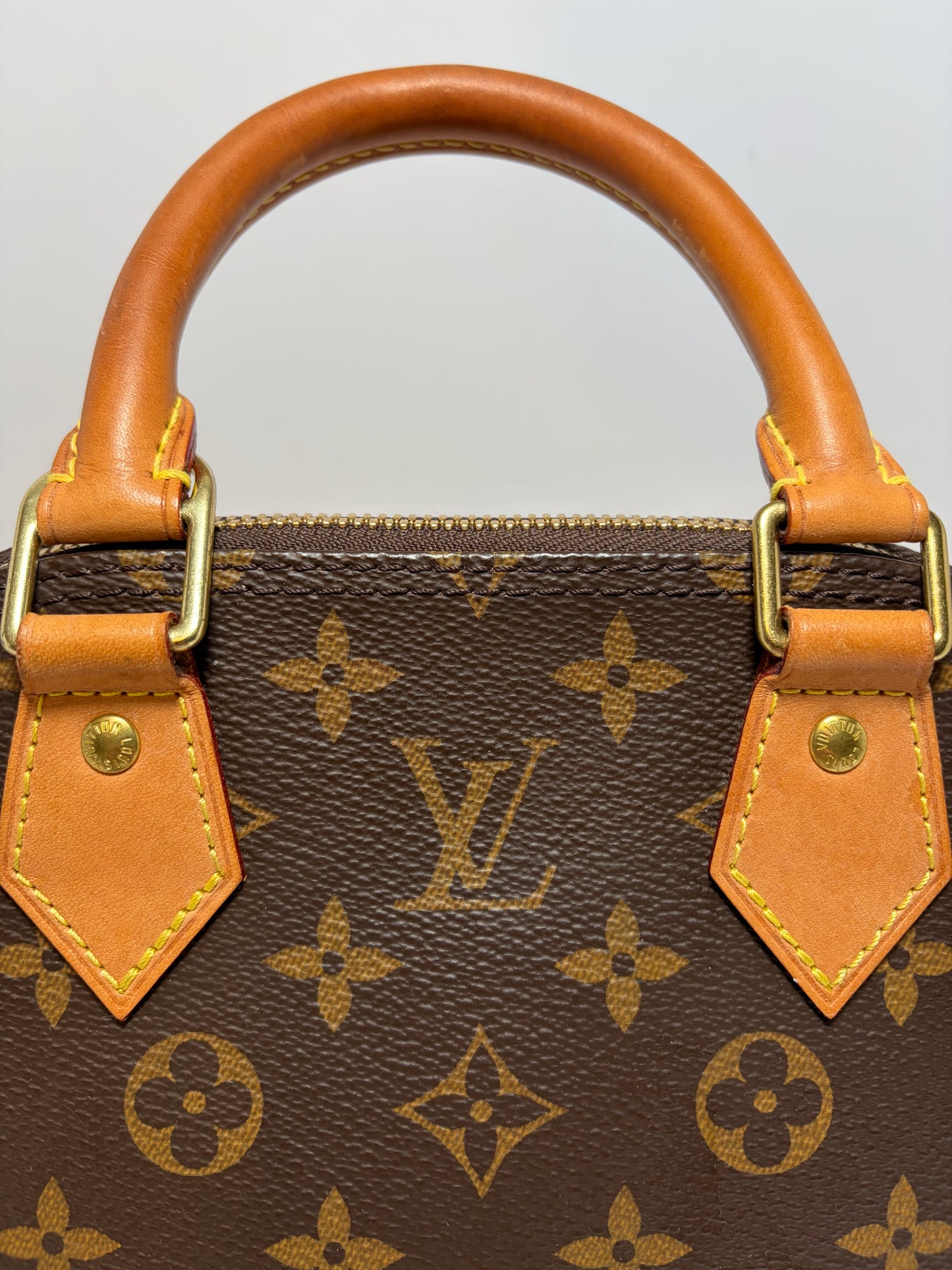 Louis Vuitton Alma BB Monogram with COA & Crossbody Strap