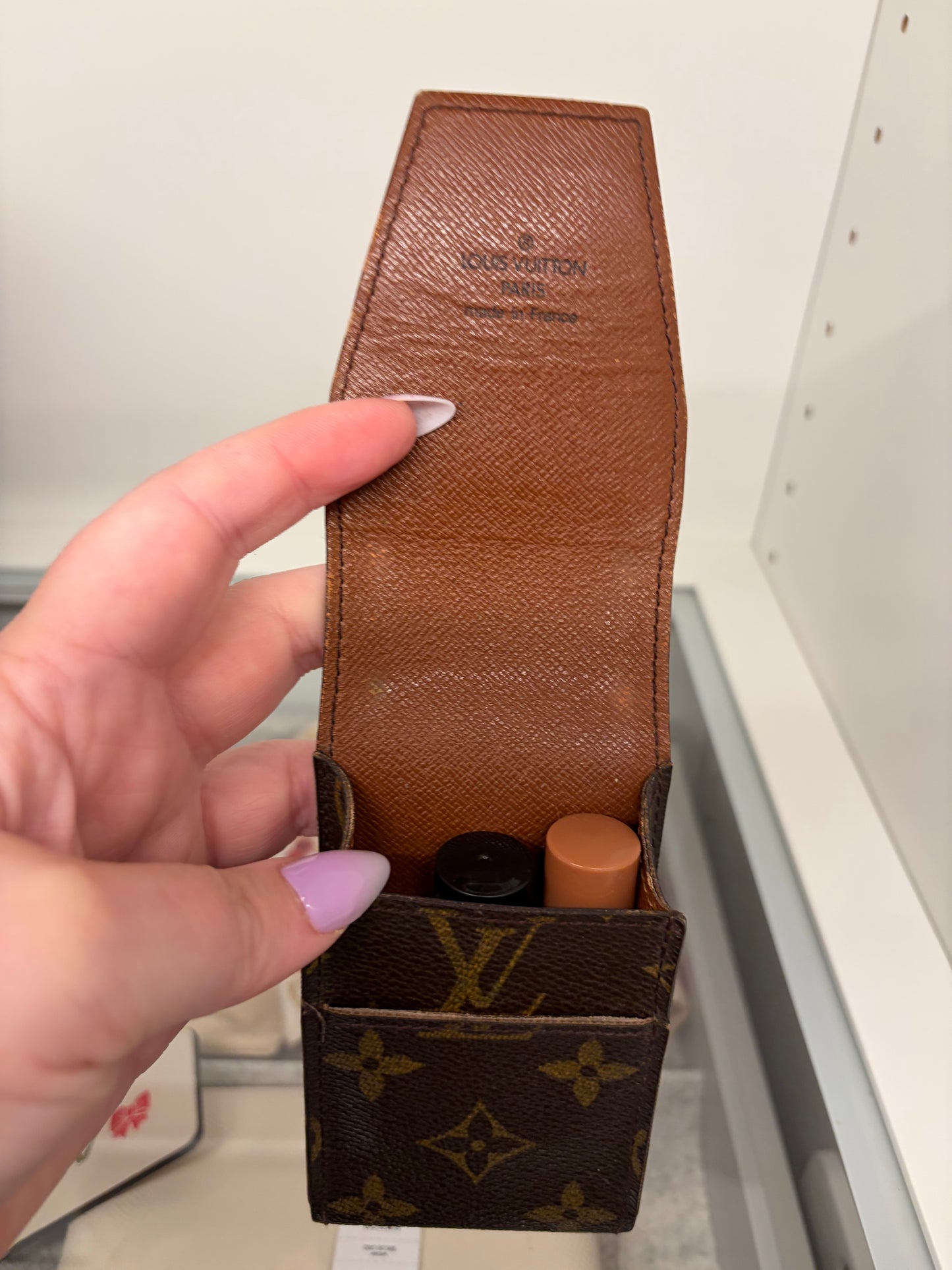 Louis Vuitton Cigarette Case/Lipstick Holder Monogram