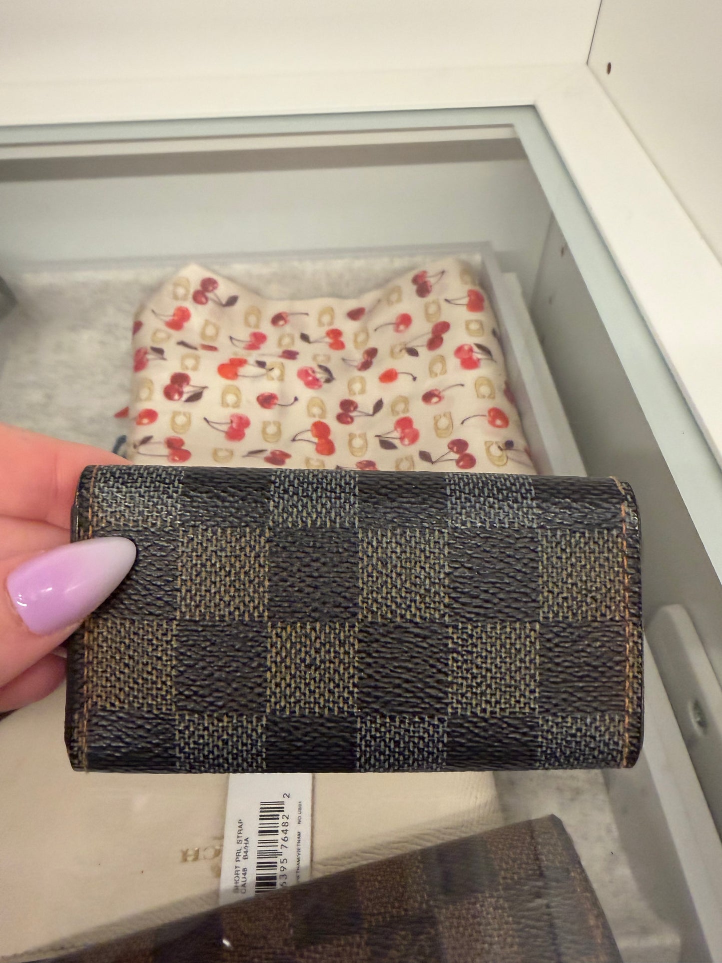 Louis Vuitton Damier Ebene Key Holder