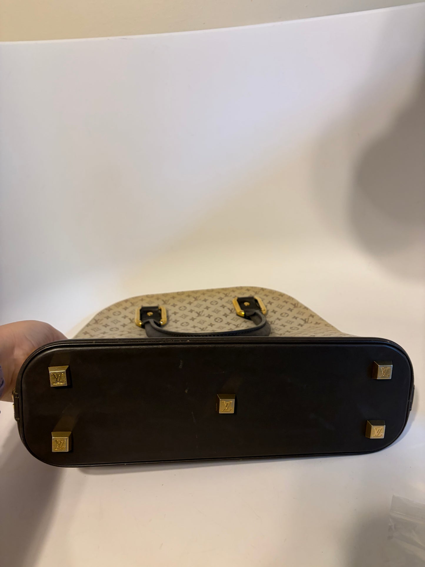 Louis Vuitton Mini Lin Alma Bag