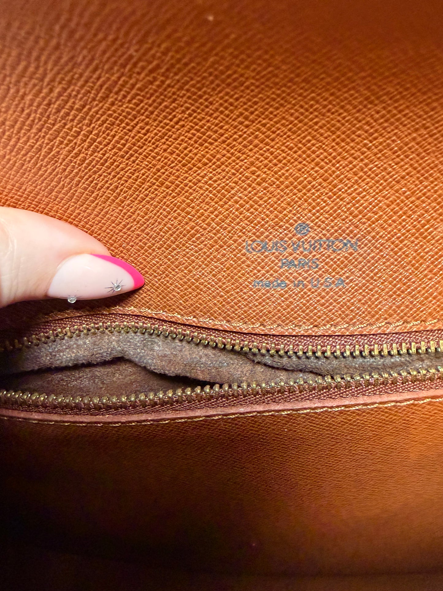 Louis Vuitton Saint Cloud GM Monogram Crossbody Vintage 1994