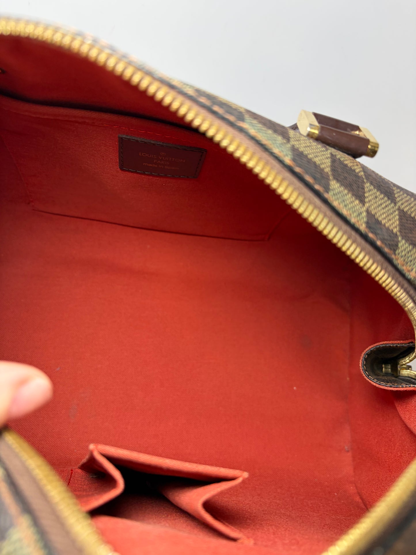 Louis Vuitton Ribera MM Damier Ebene Satchel