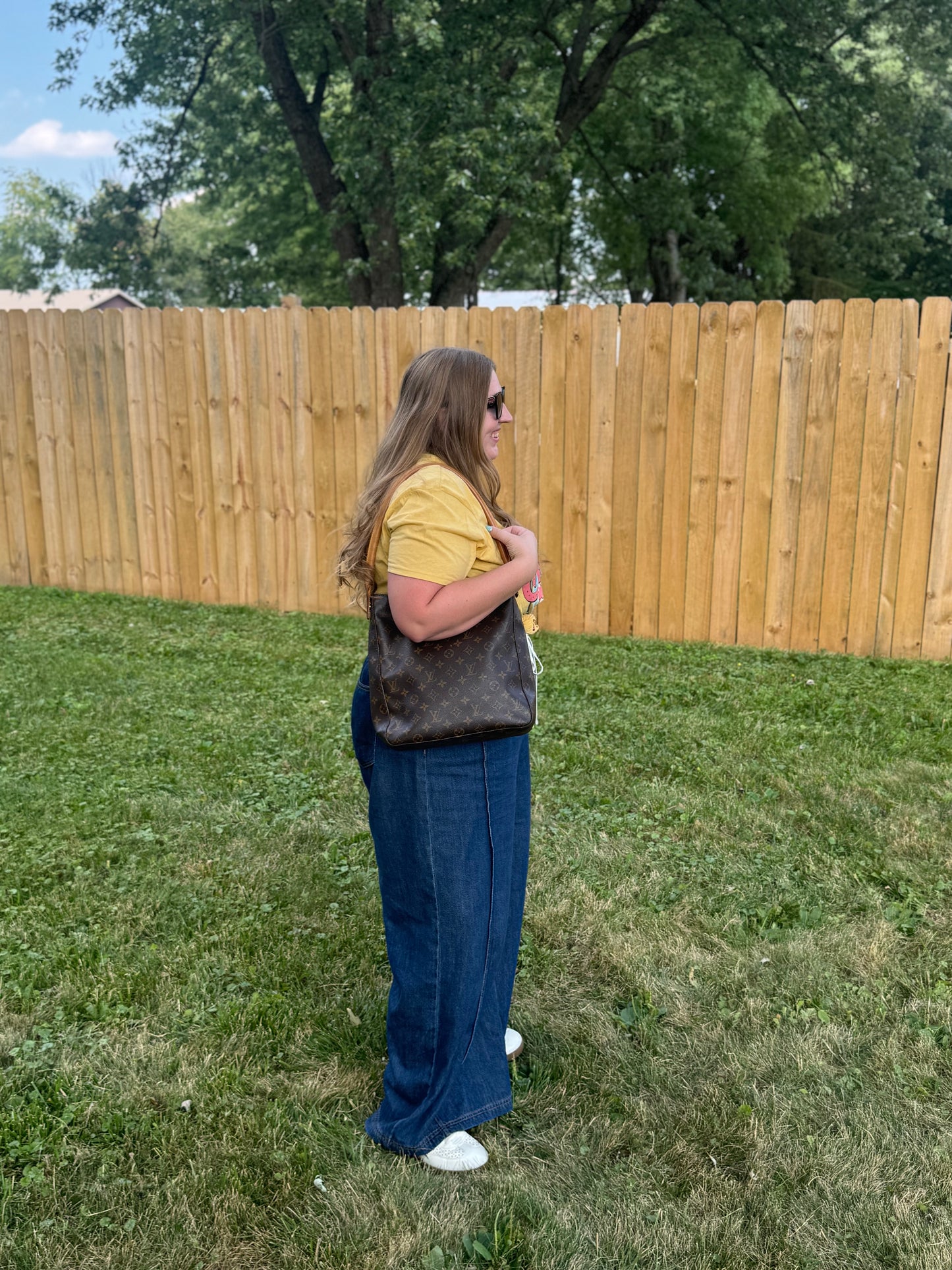 Louis Vuitton Looping GM Monogram Shoulder Bag