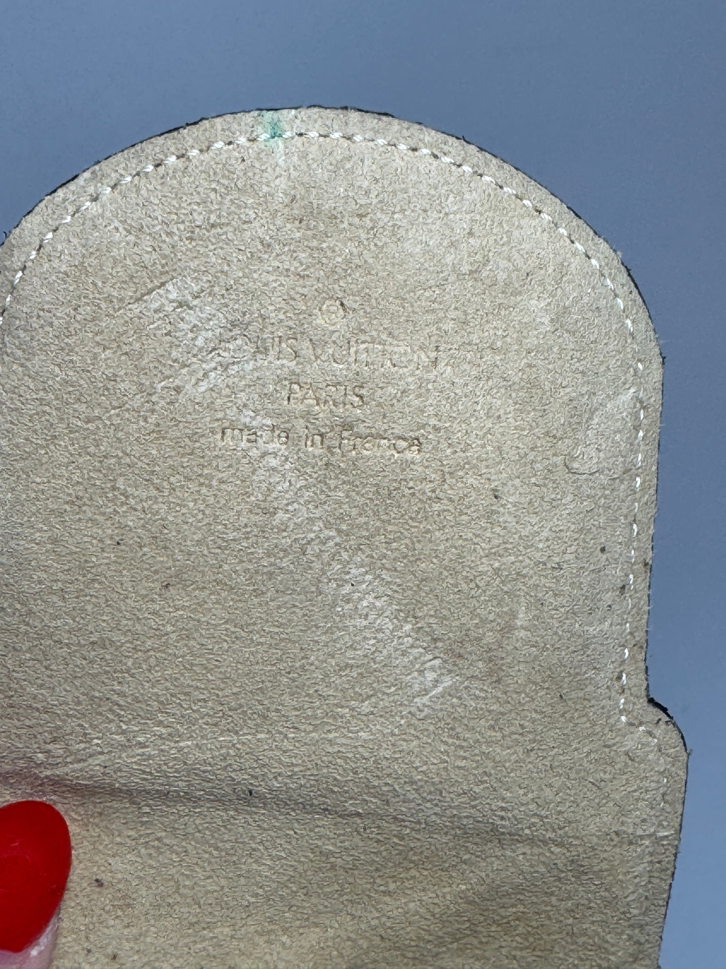 Louis Vuitton Monogram Sunglasses Case Made in March 2001 in France