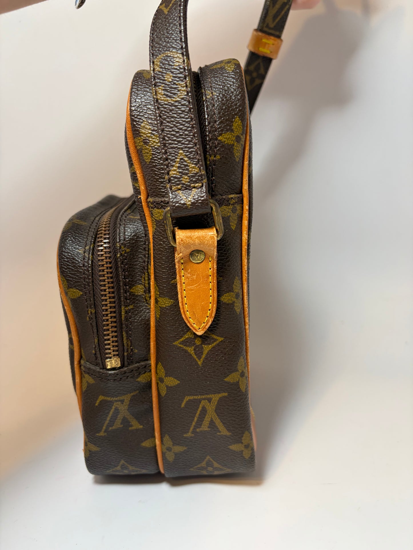 Louis Vuitton Amazon Monogram Crossbody, Made in France February 1987