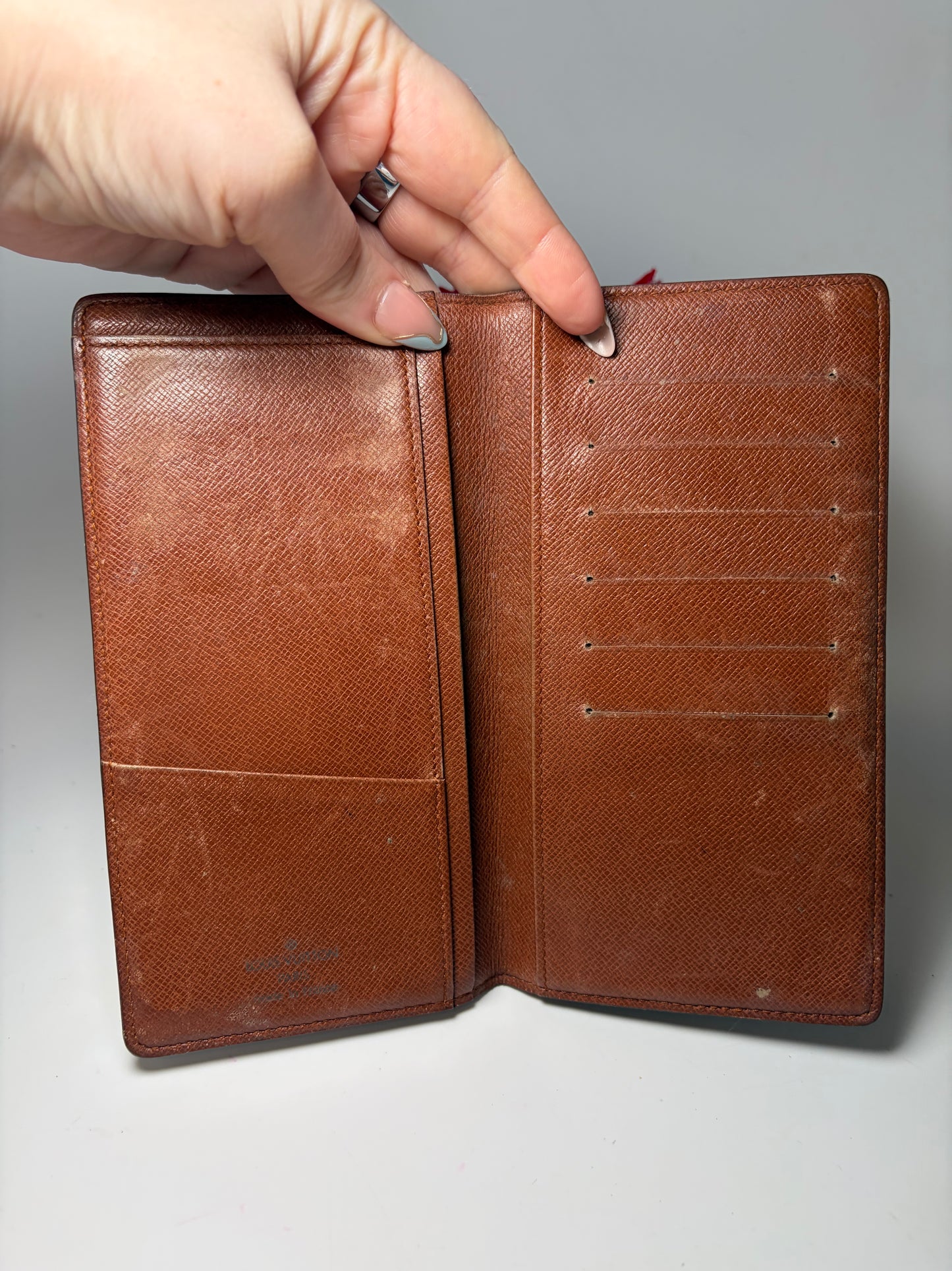 Louis Vuitton Monogram Porte Valeurs Organizer Wallet/Passport Holder