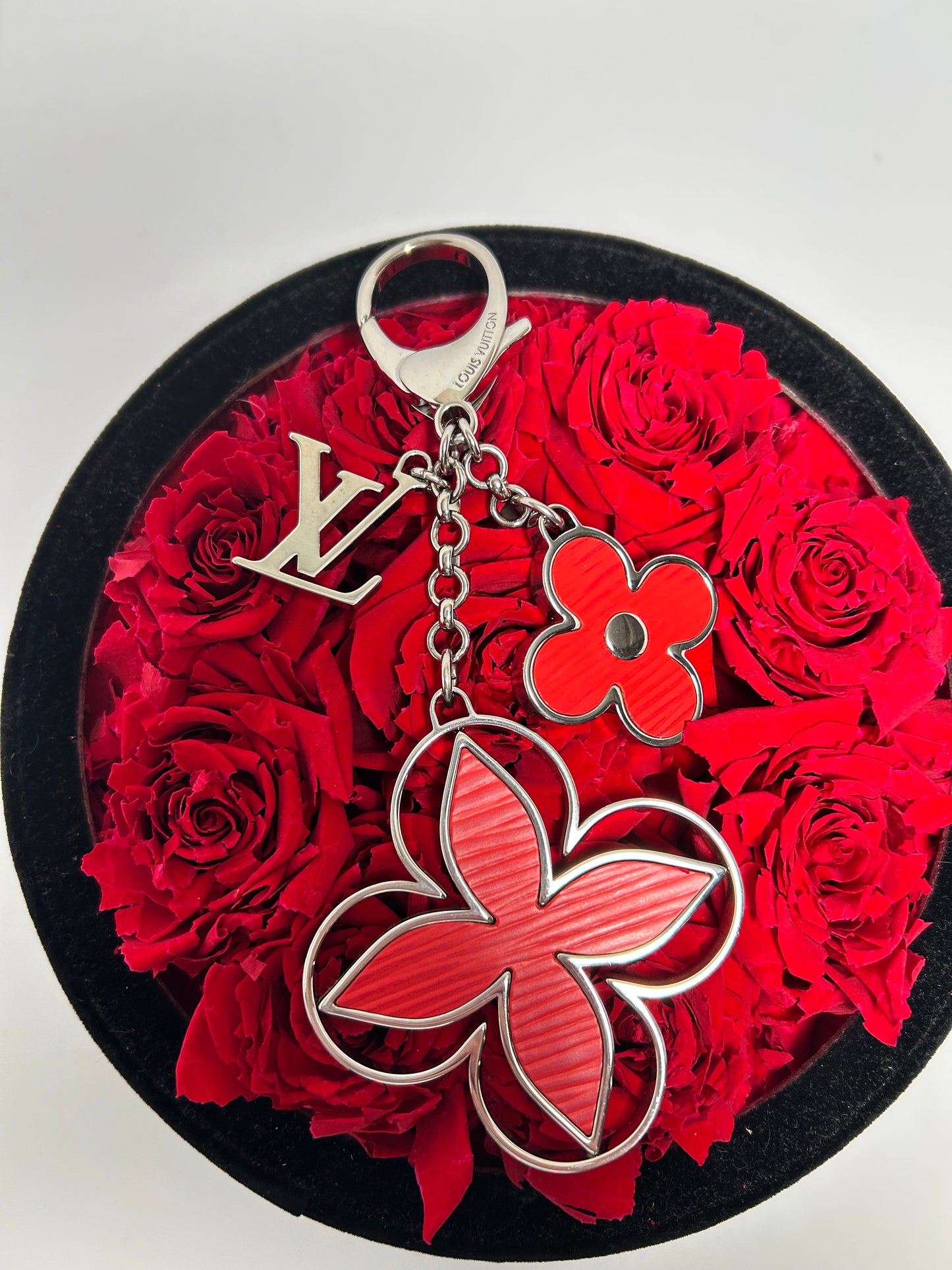 Louis Vuitton Rimy Red Epi Leather Bag Charm