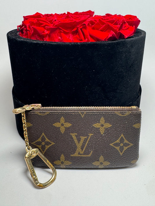 Louis Vuitton Key Cles/Key Pouch in Monogram