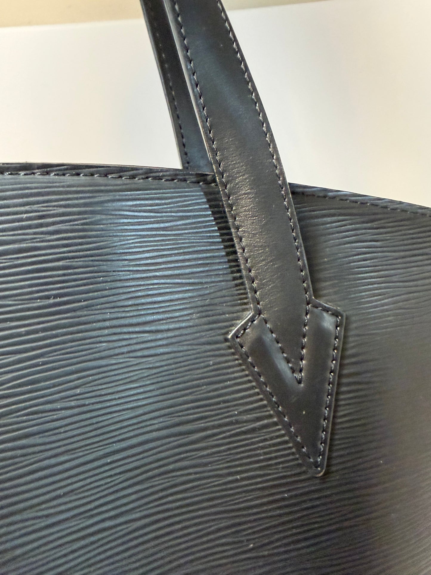 Louis Vuitton Saint Jacques GM black Epi Leather tote/shoulder bag