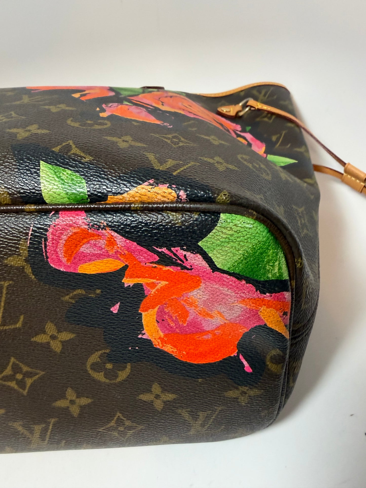 Louis Vuitton Neverfull MM Stephen Sprouse Roses Tote