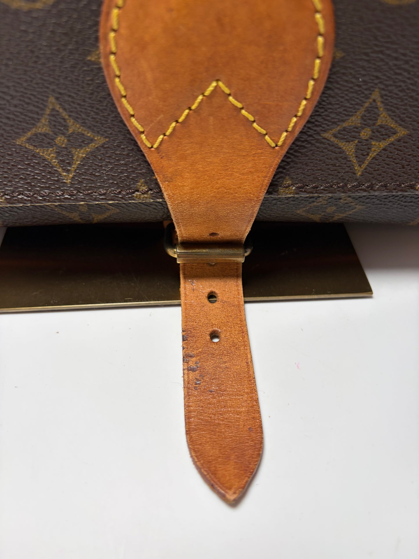 Louis Vuitton Cartouchière GM Monogram Crossbody/Shoulder Bag