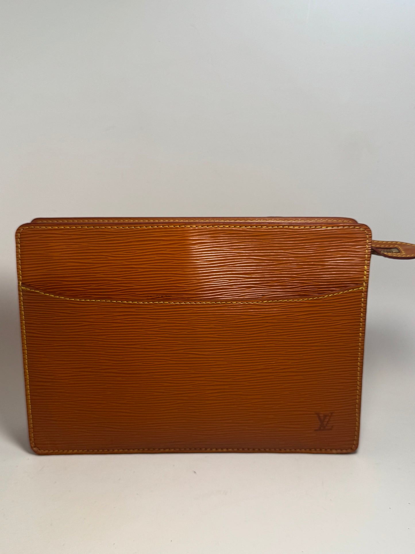 Louis Vuitton Pochette Homme Epi Leather Clutch
