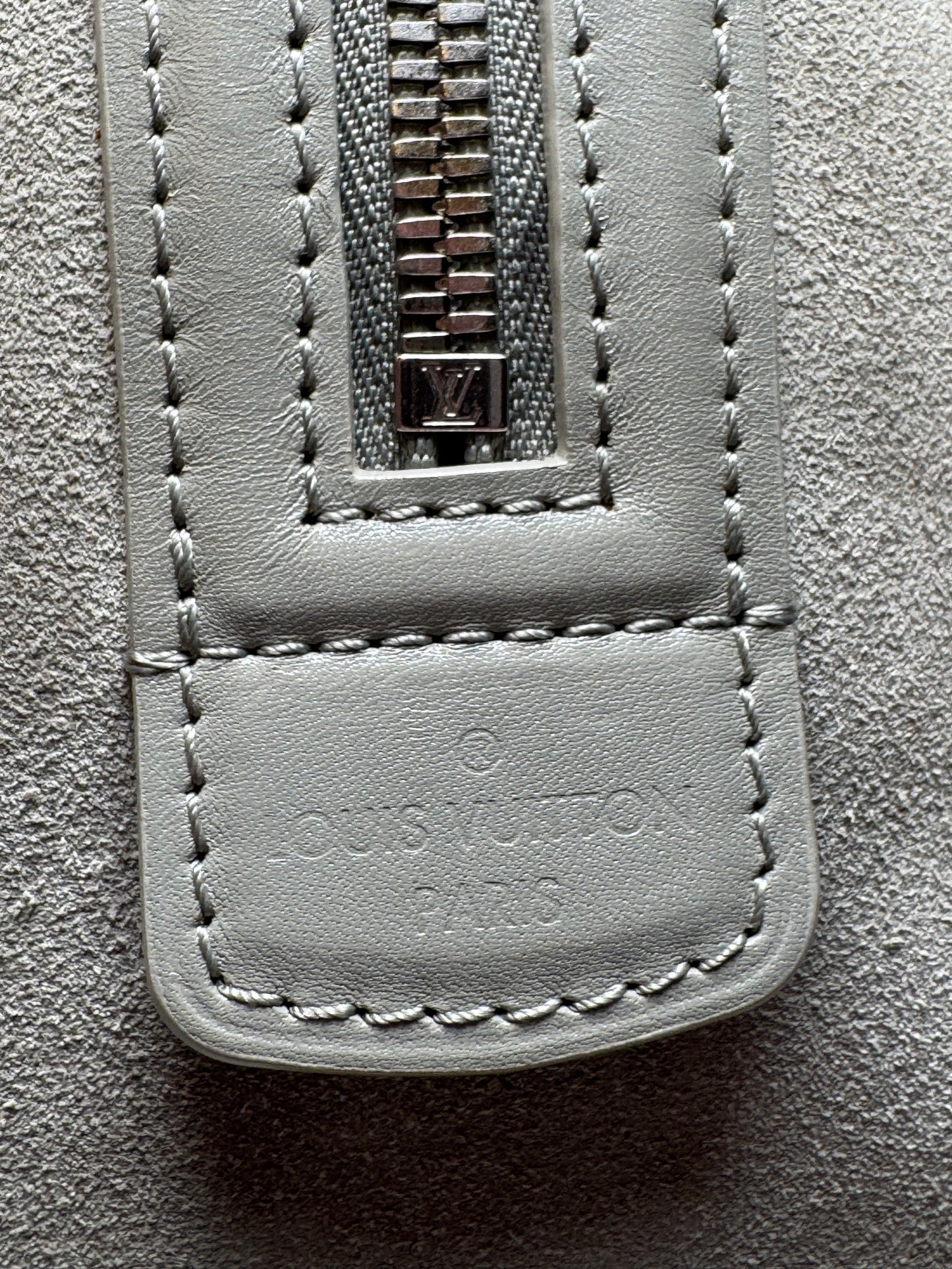 Louis Vuitton Illusion Speedy Cube Grey Suede Limited Edition