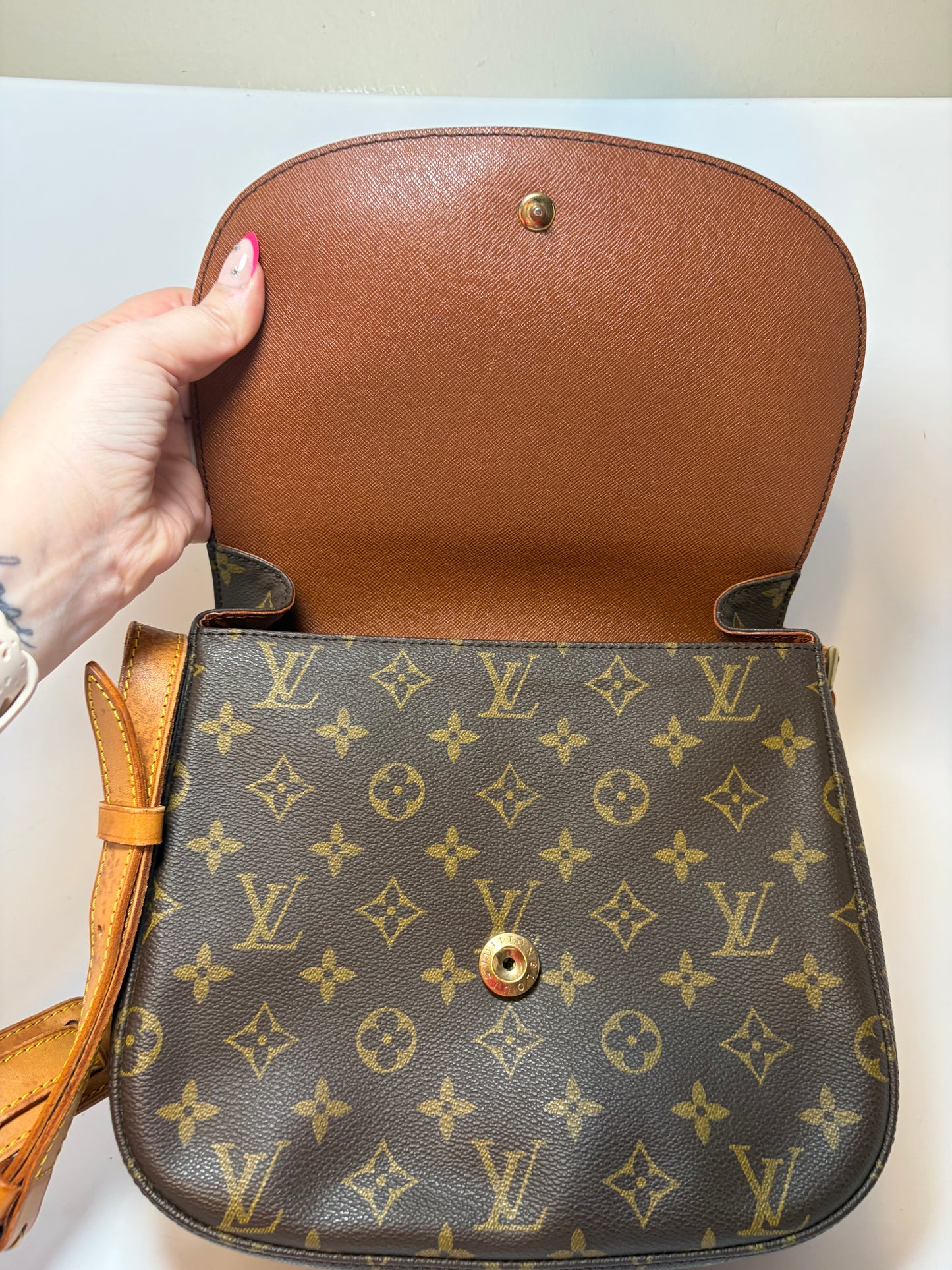 Louis Vuitton Saint Cloud GM Monogram Crossbody Vintage 1994