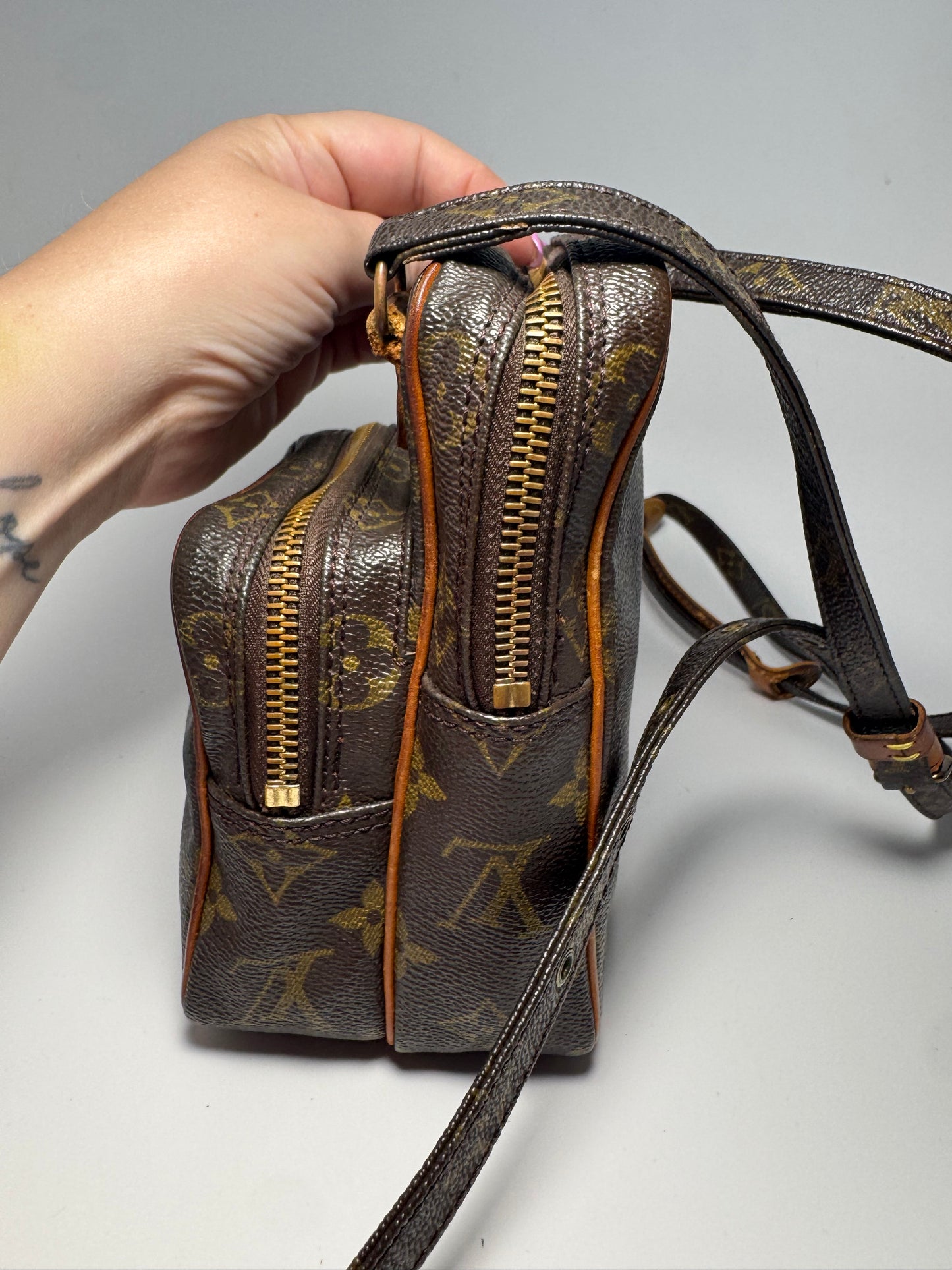 Louis Vuitton Mini Amazon Crossbody Made in France April of 1990