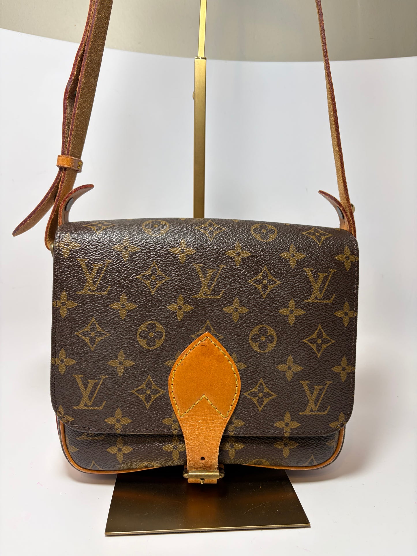 Louis Vuitton Cartouchière MM Monogram Crossbody/Shoulder Bag