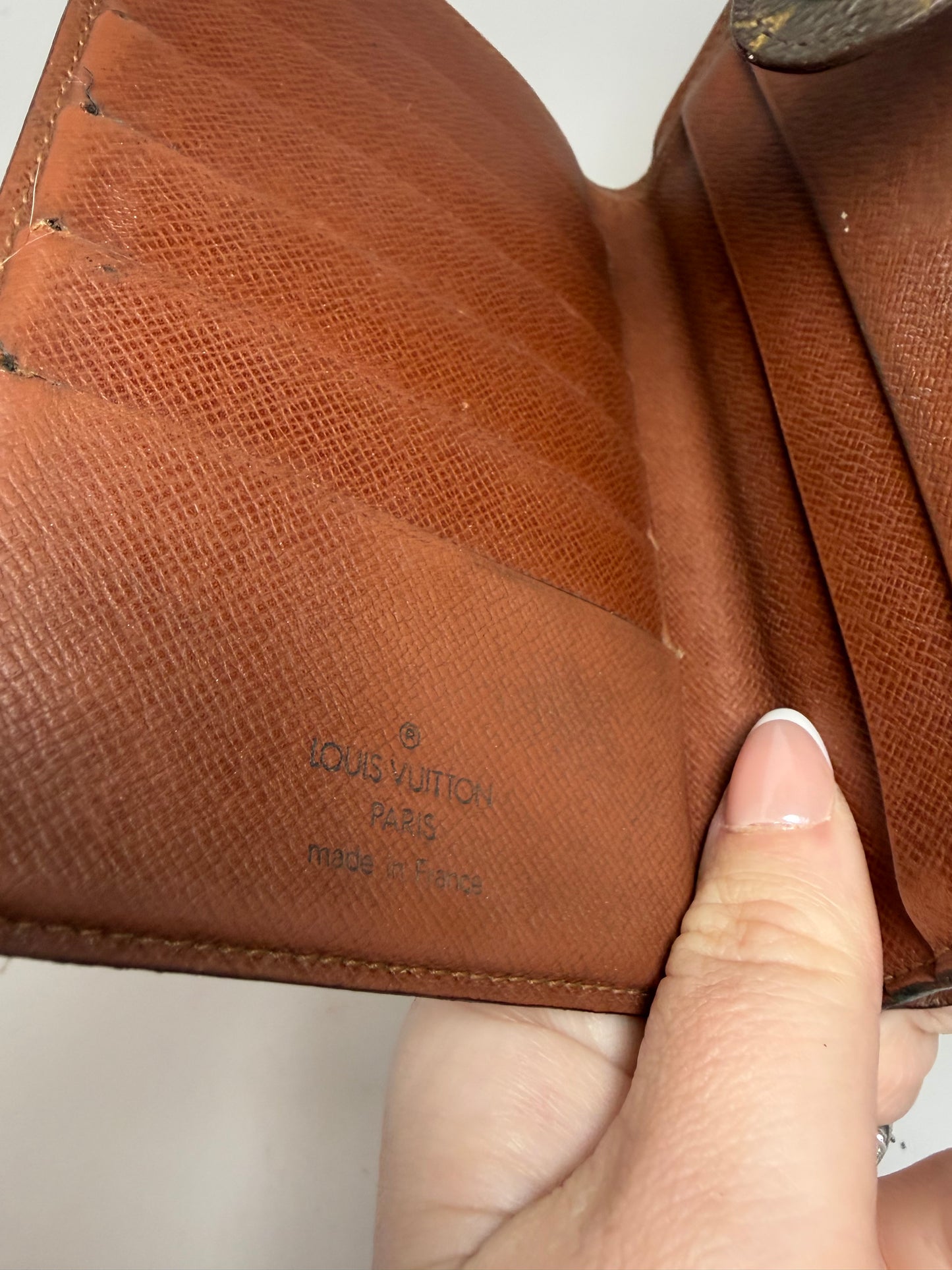 Louis Vuitton Porte Papier Passport Wallet Monogram