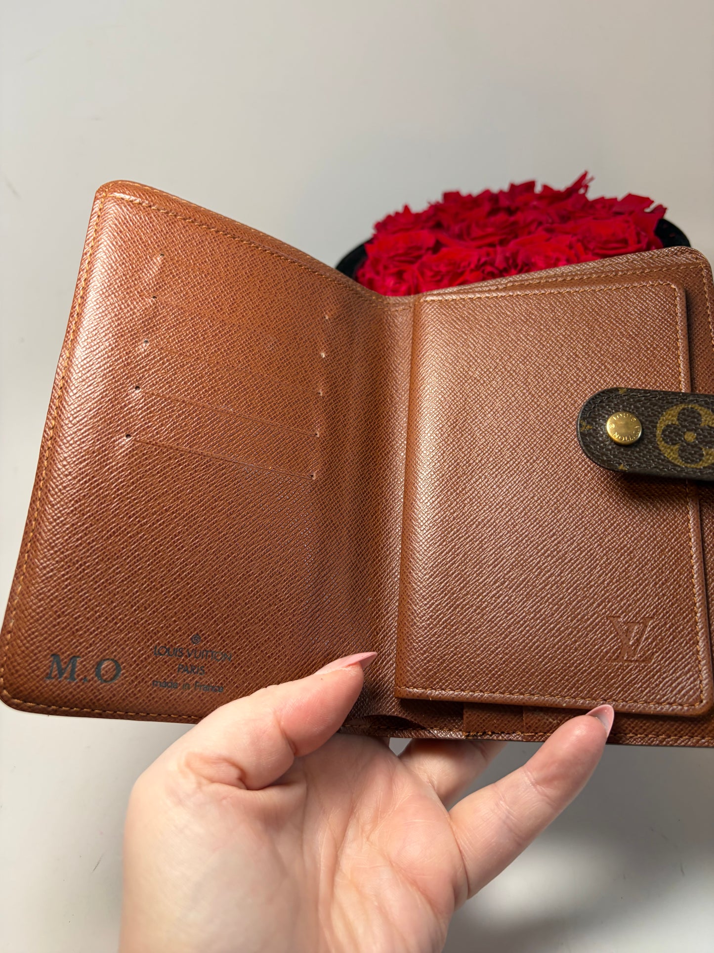 Louis Vuitton Porte Papier Passport Wallet Monogram