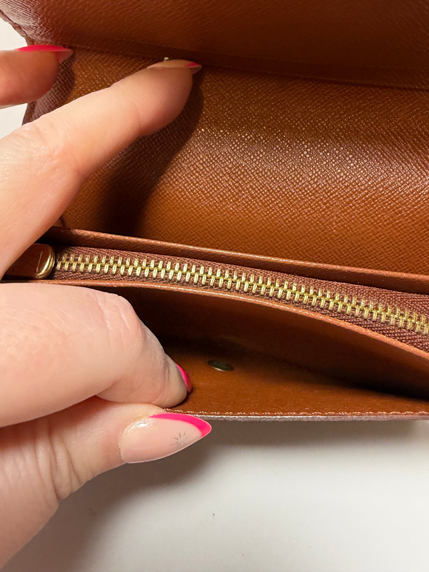 Louis Vuitton Porte Monnaie Tressor Monogram Wallet
