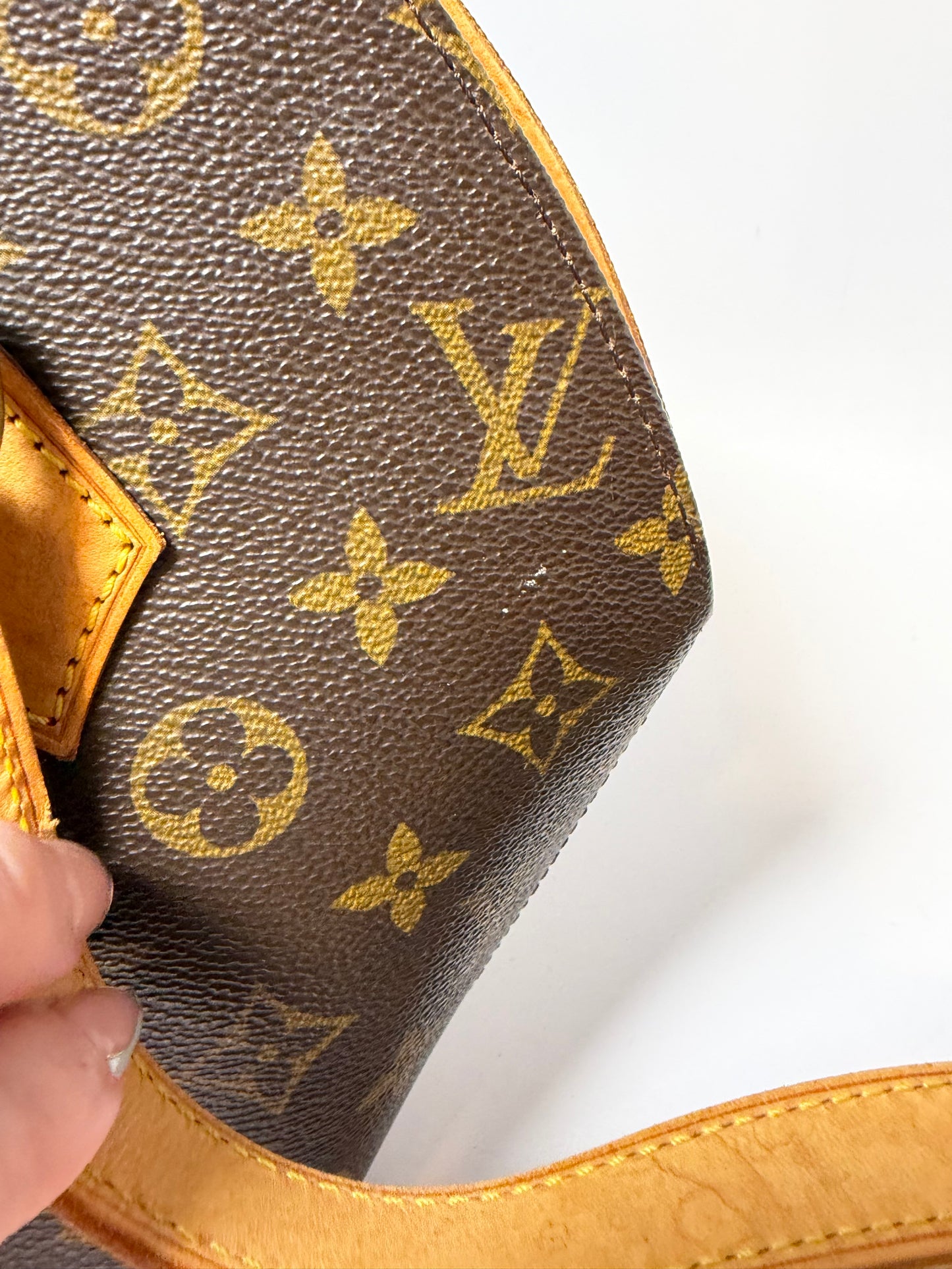 Louis Vuitton Ellipse GM Monogram Shoulder Bag, Made in France April 1998