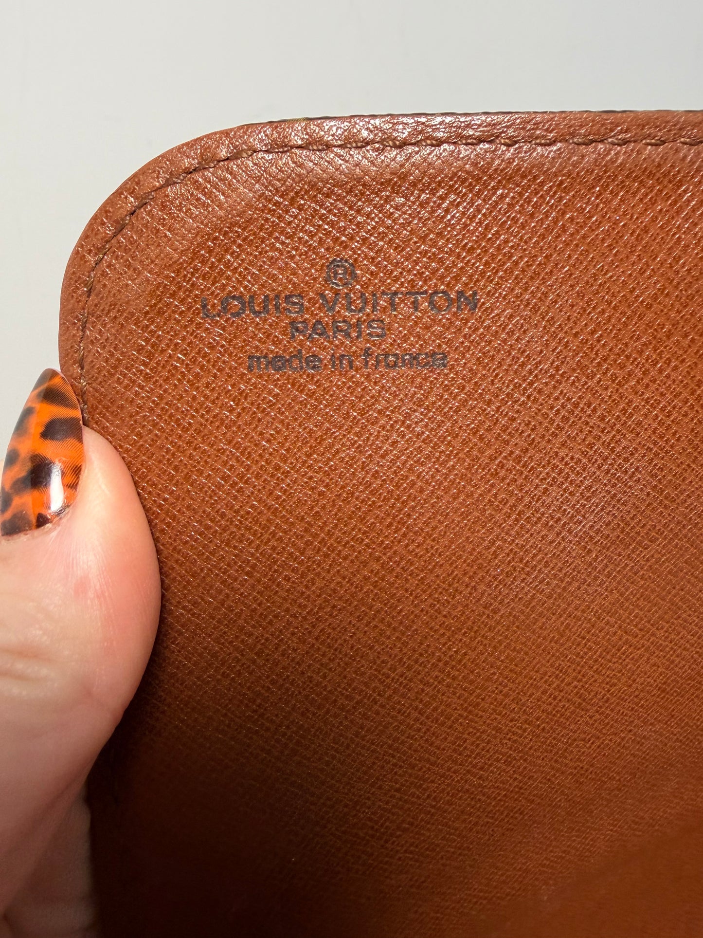 Louis Vuitton Cartouchière MM Monogram Crossbody/Shoulder Bag