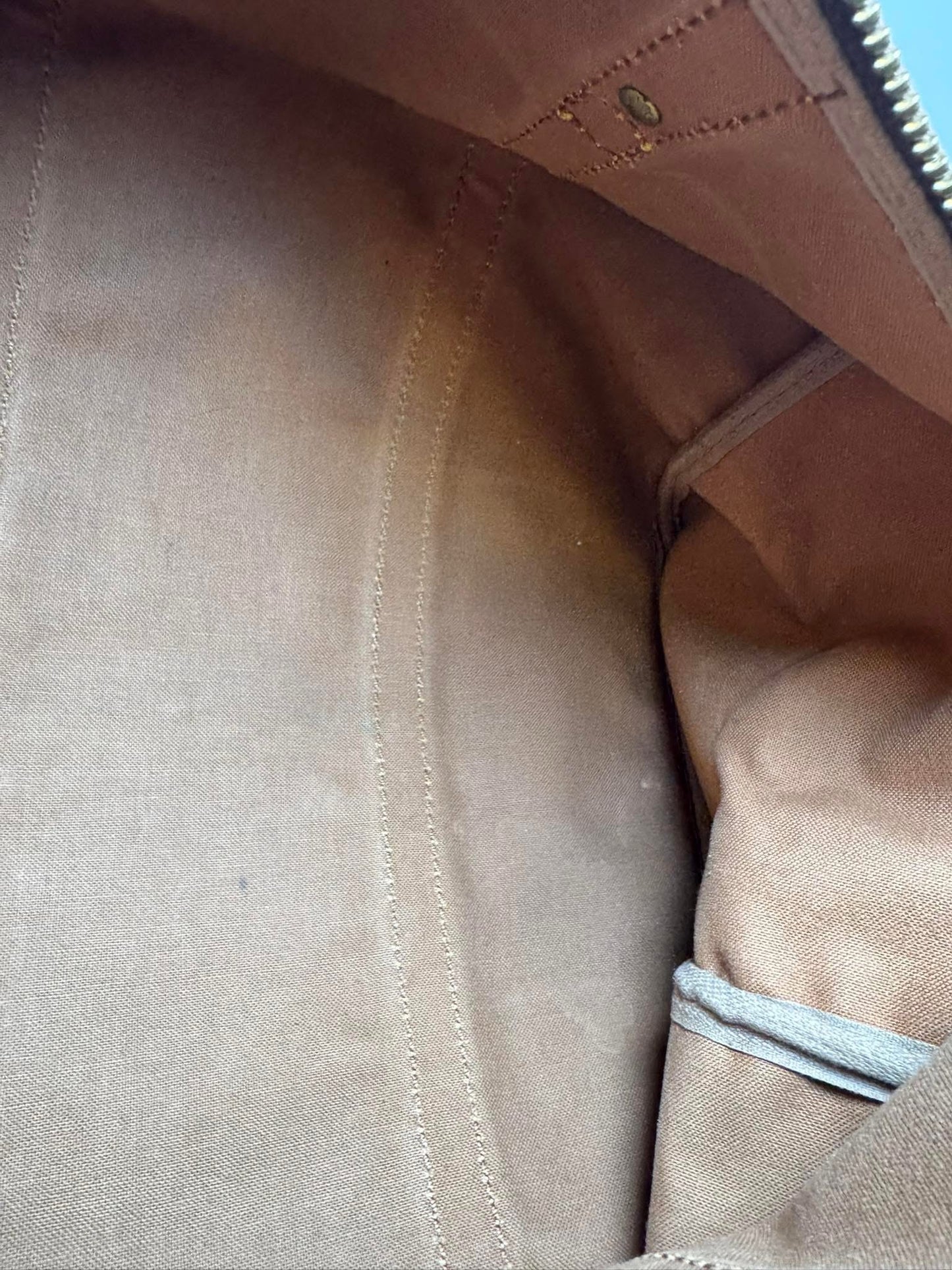 Louis Vuitton Sac souple 35 Monogram Satchel Vintage Pre Date Code