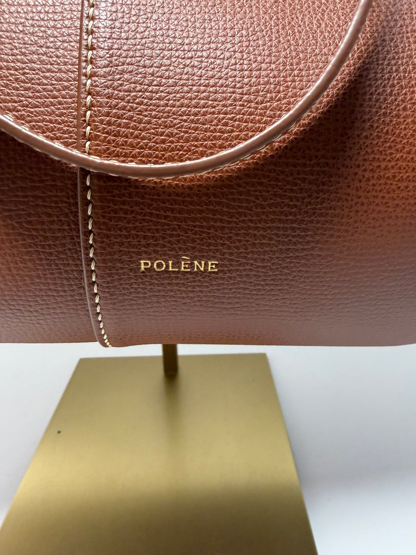 Polène Cyme in Textured Cognac