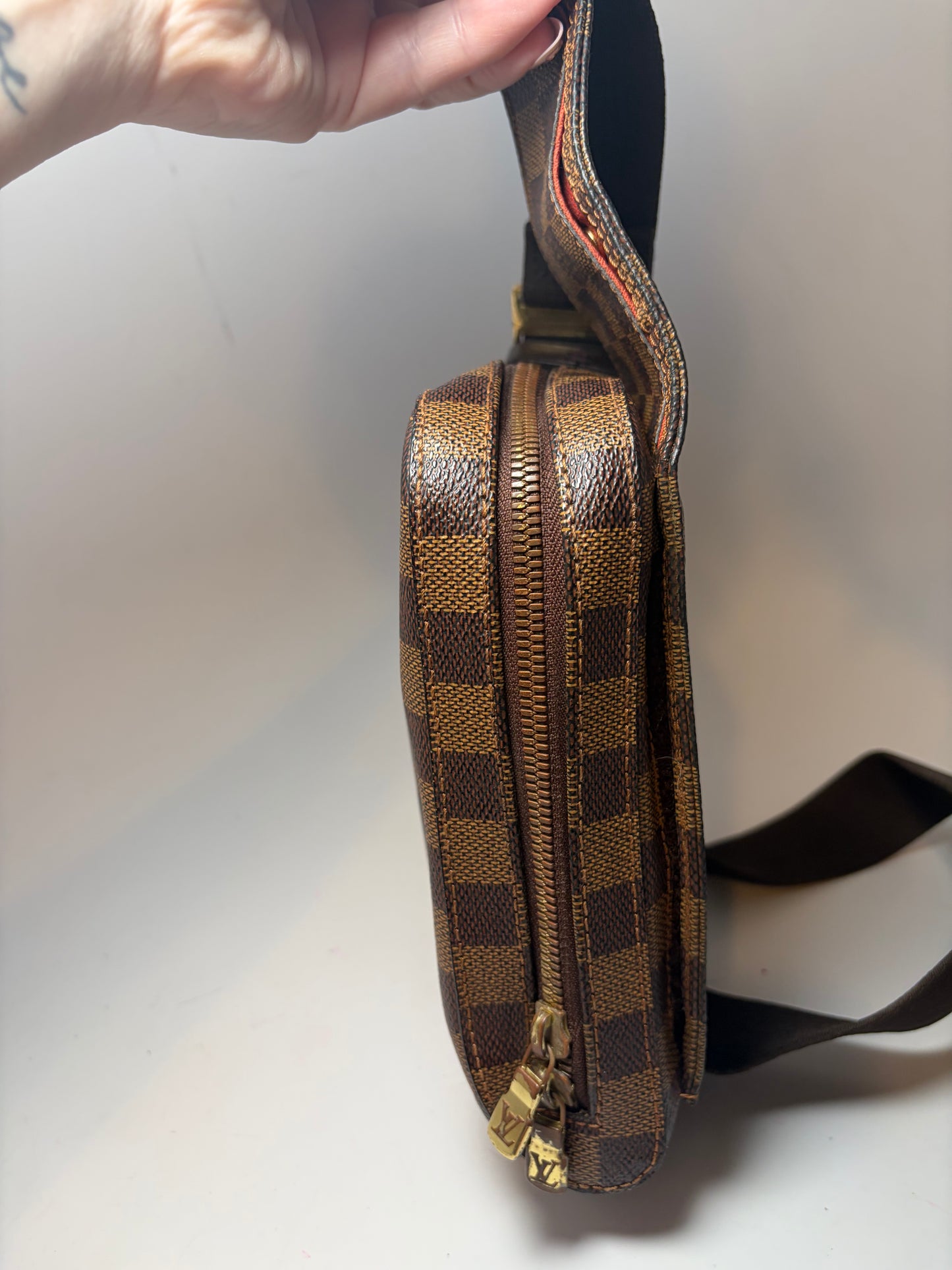 Louis Vuitton Damier Ebene Geronimo Belt Bag/Bum Bag