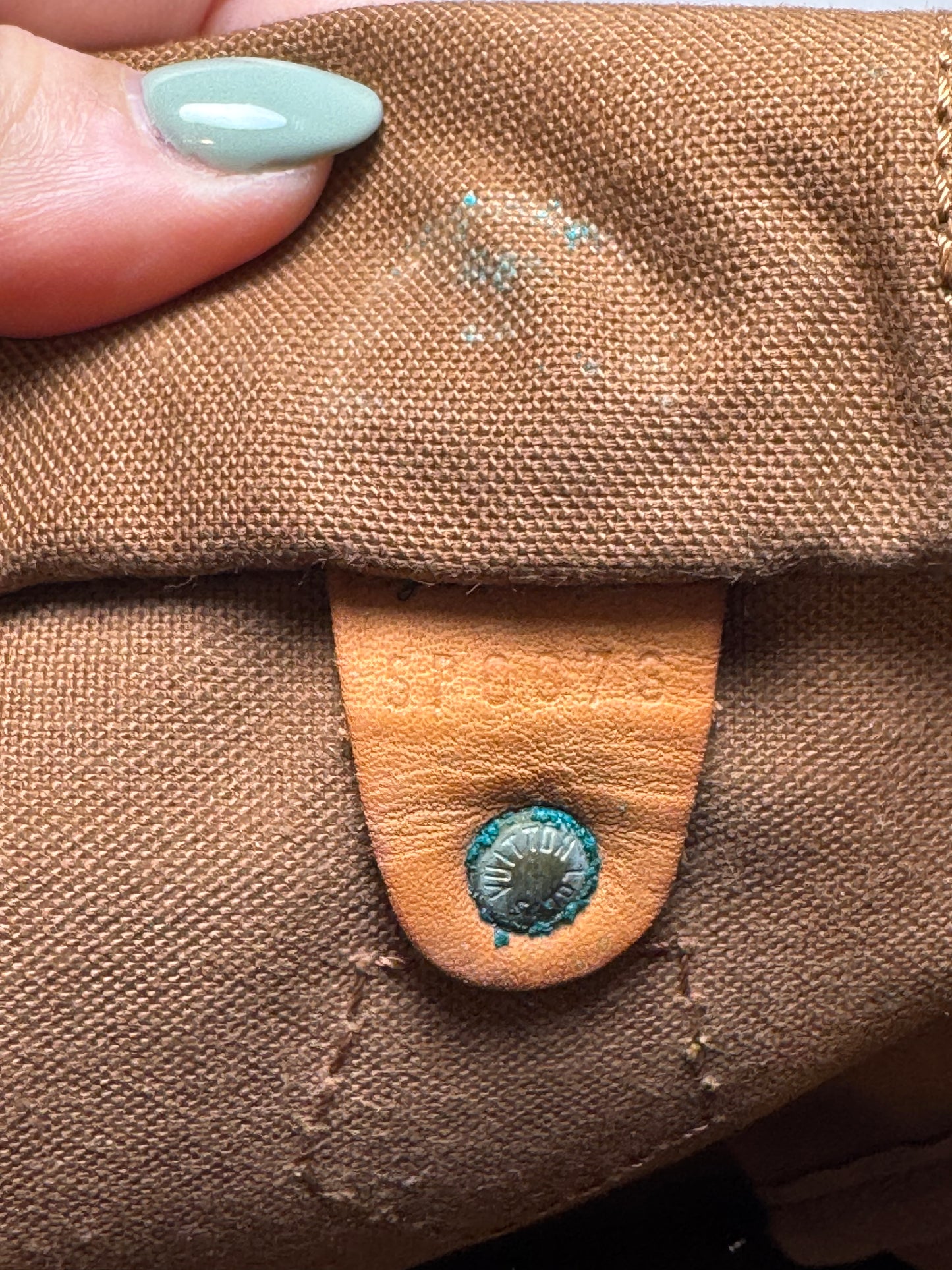 Louis Vuitton Speedy 30 Monogram-July 1993 in France