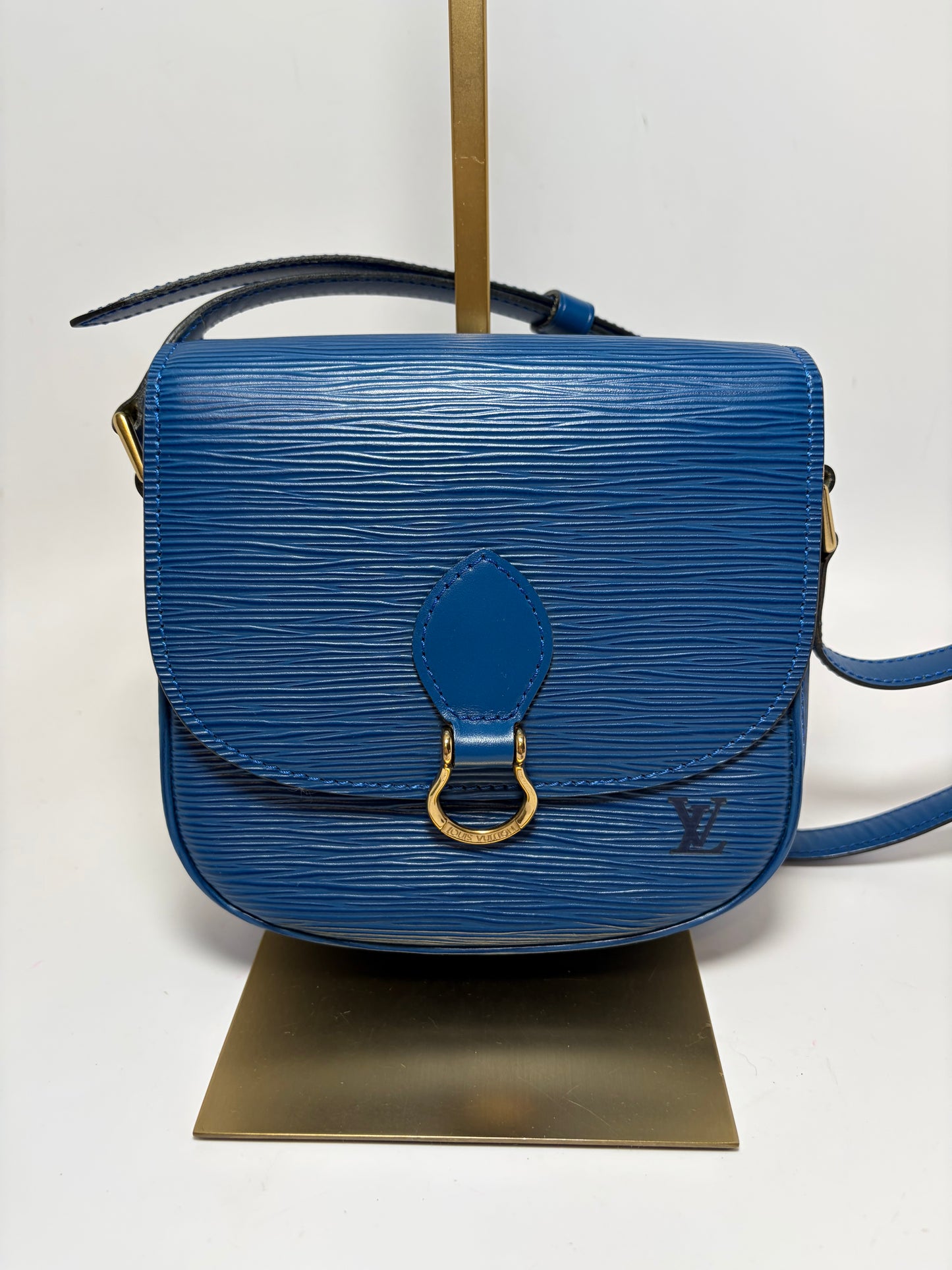 Louis Vuitton Royal Blue Epi Leather Mini Saint Cloud Crossbody
