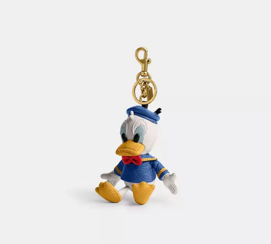 Coach x Disney Donald Duck Bag Charm Leather Collectible