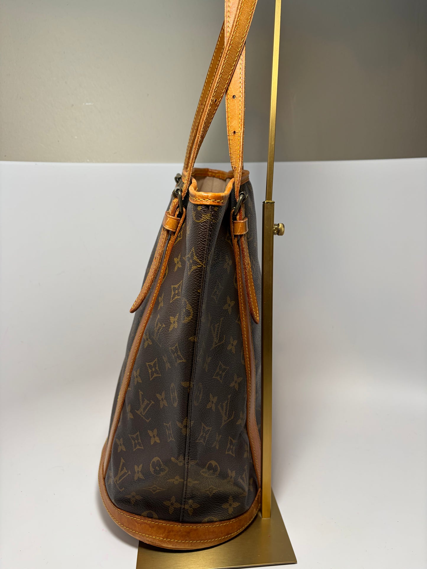 Louis Vuitton Bucket GM Tote Monogram Vintage