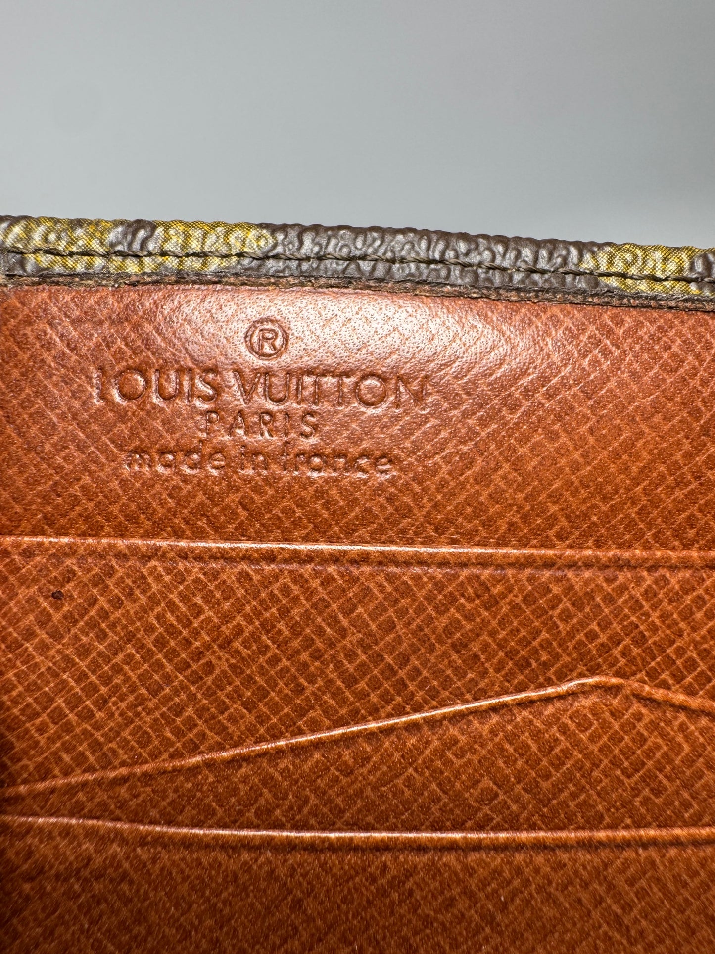 Louis Vuitton Monogram Elise Compact Wallet Vintage- France April 1988