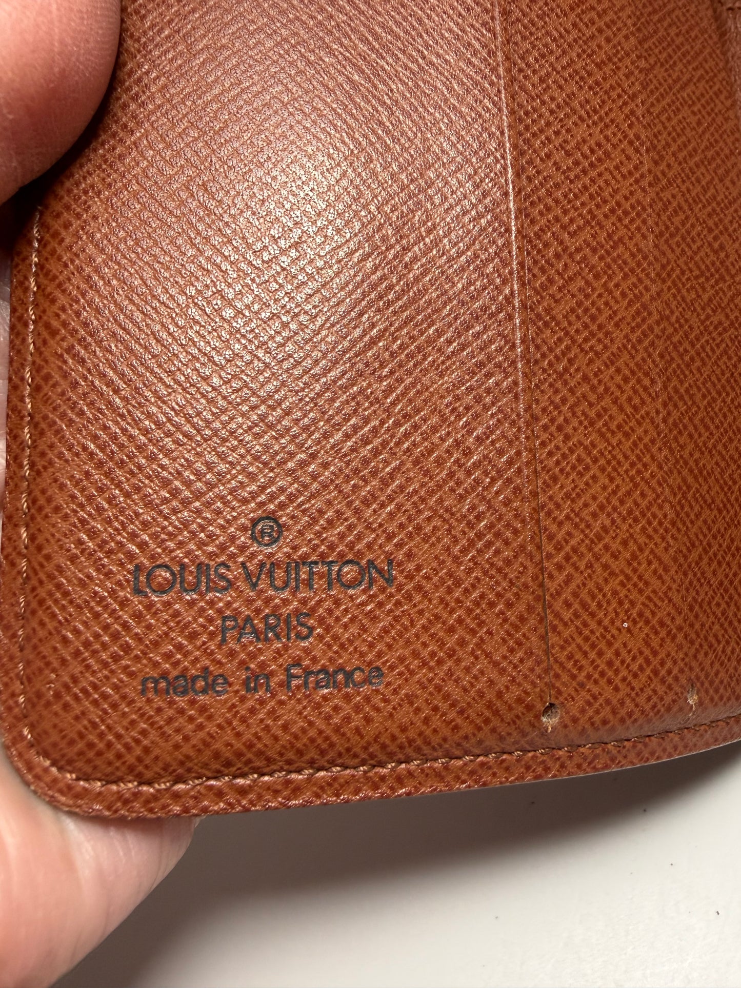 Louis Vuitton Zippy Monogram Compact Wallet, Made in Feb 2000