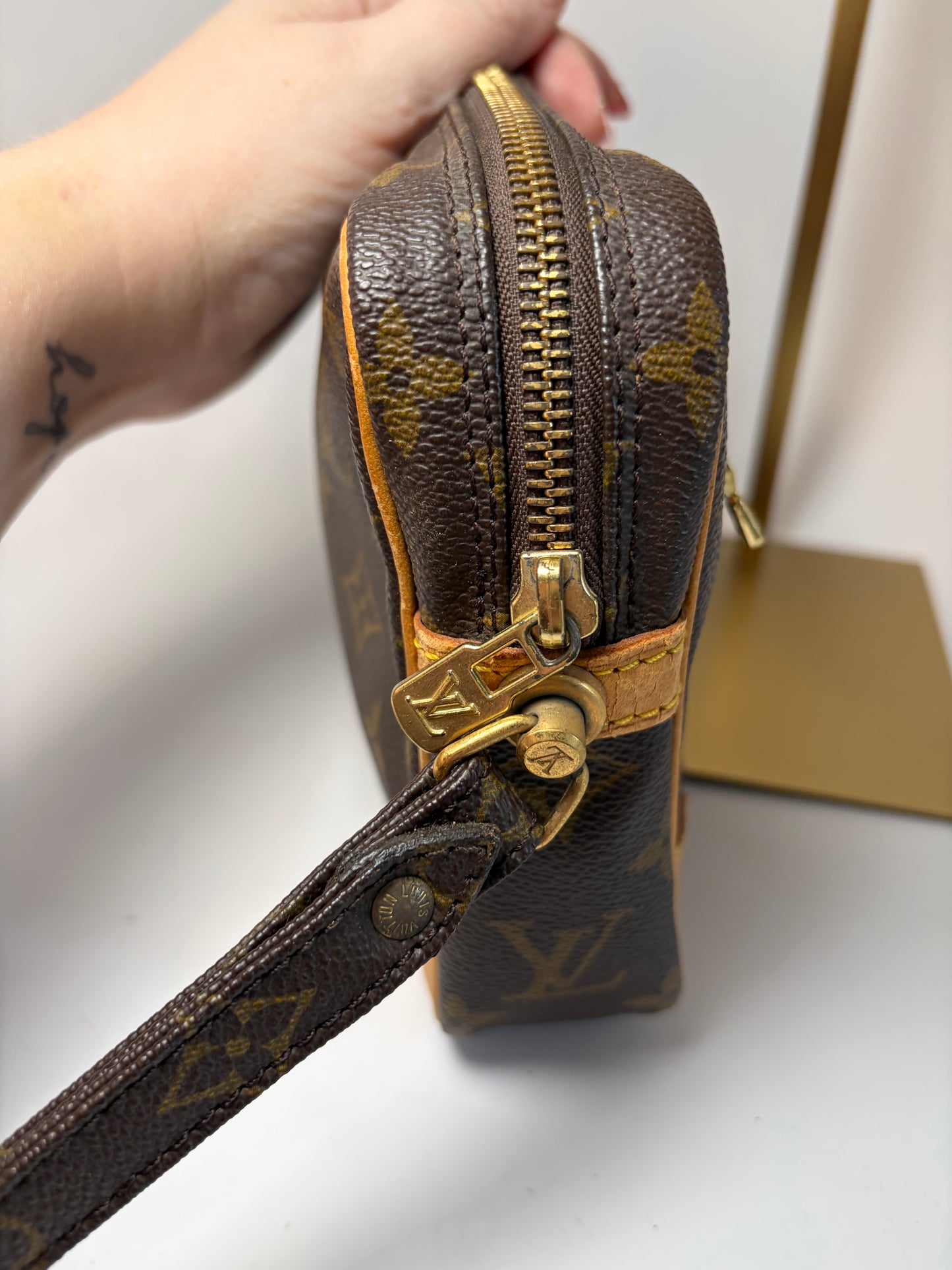 Louis Vuitton Marly Draggone Clutch Wristlet/Pouch