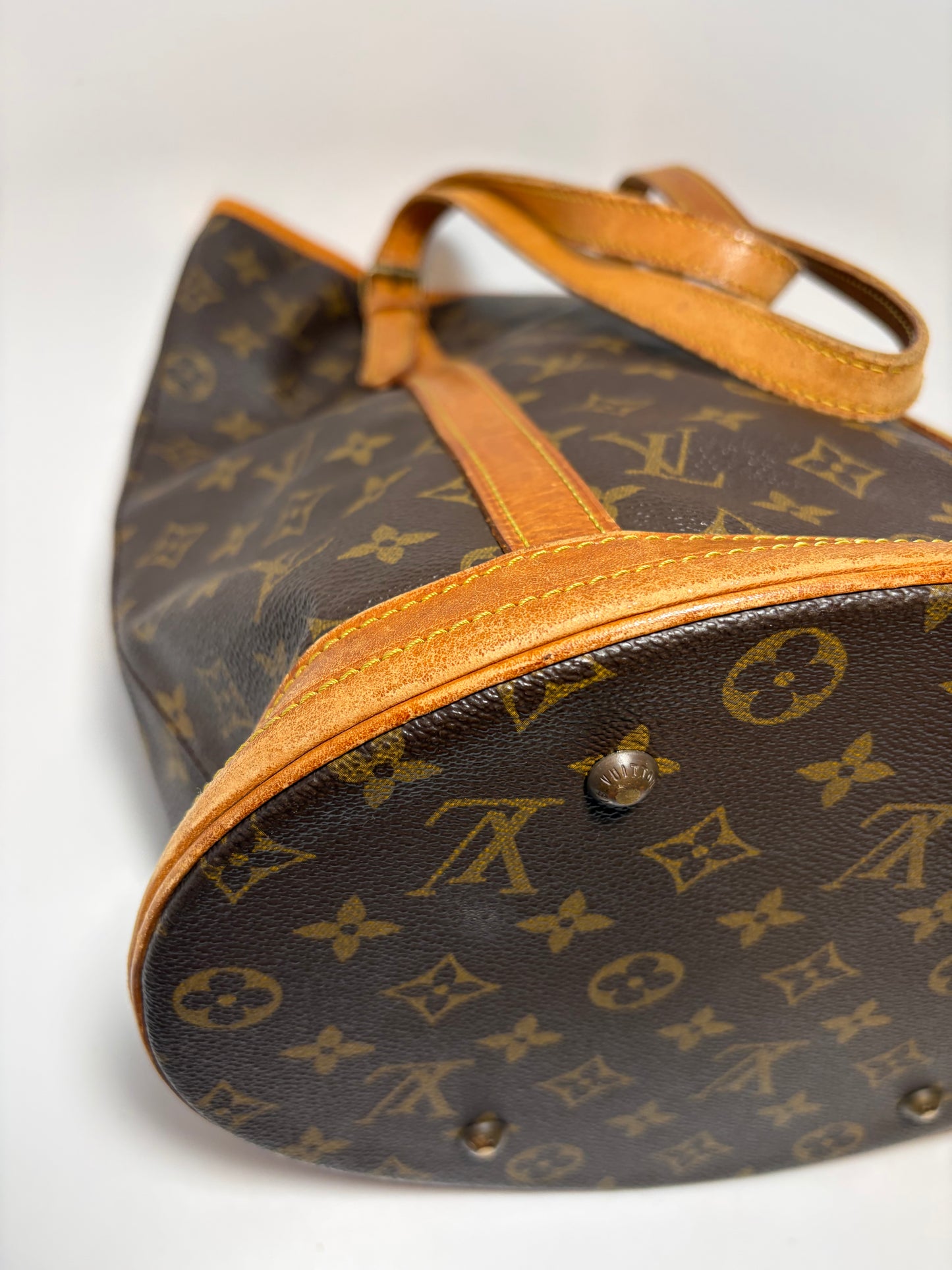 Louis Vuitton Bucket GM Tote Monogram Vintage
